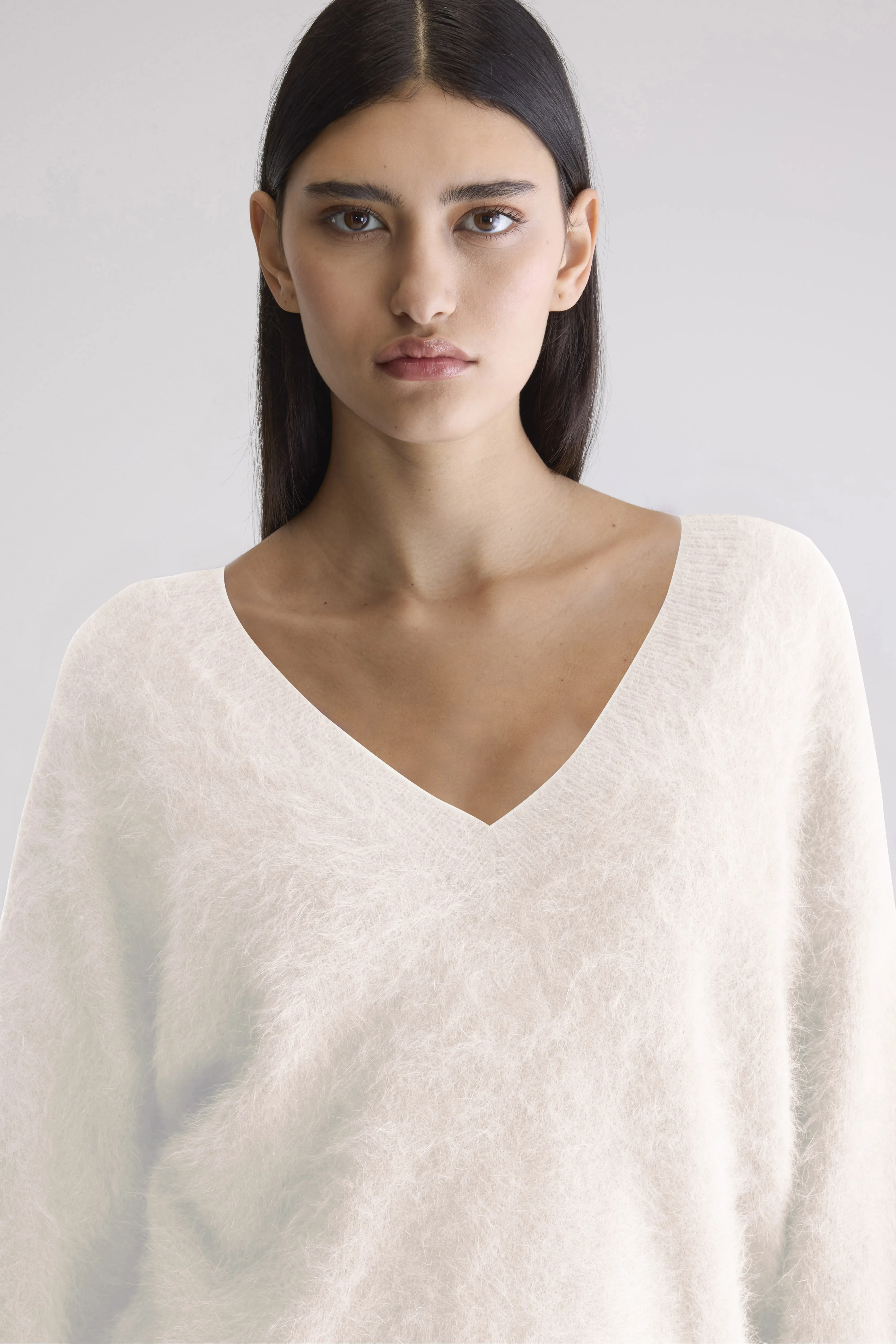 Dathe angora-blend sweater (252 / W / PARCHEMIN) - Image 6