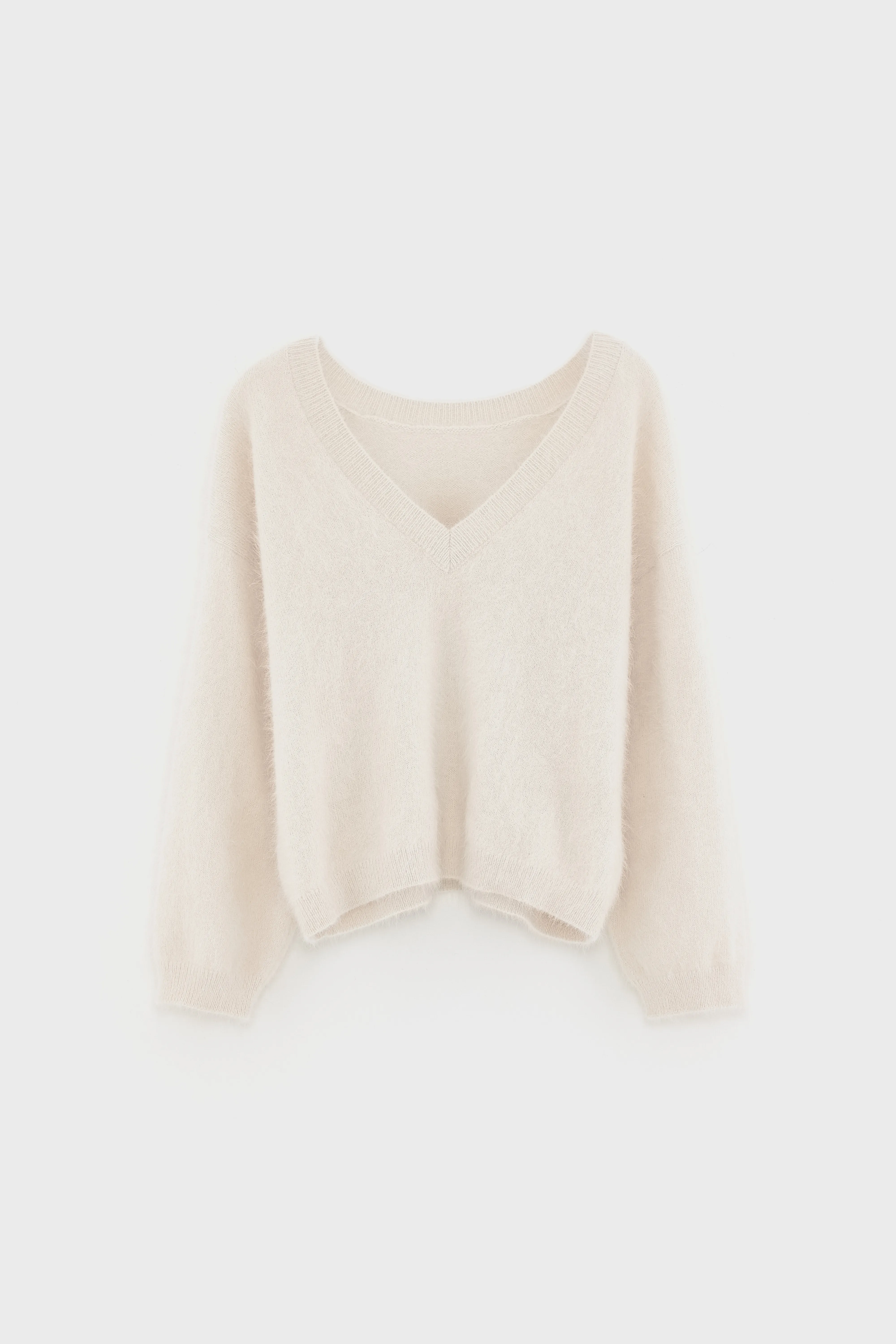 Dathe angora-blend sweater (252 / W / PARCHEMIN) - Image 7