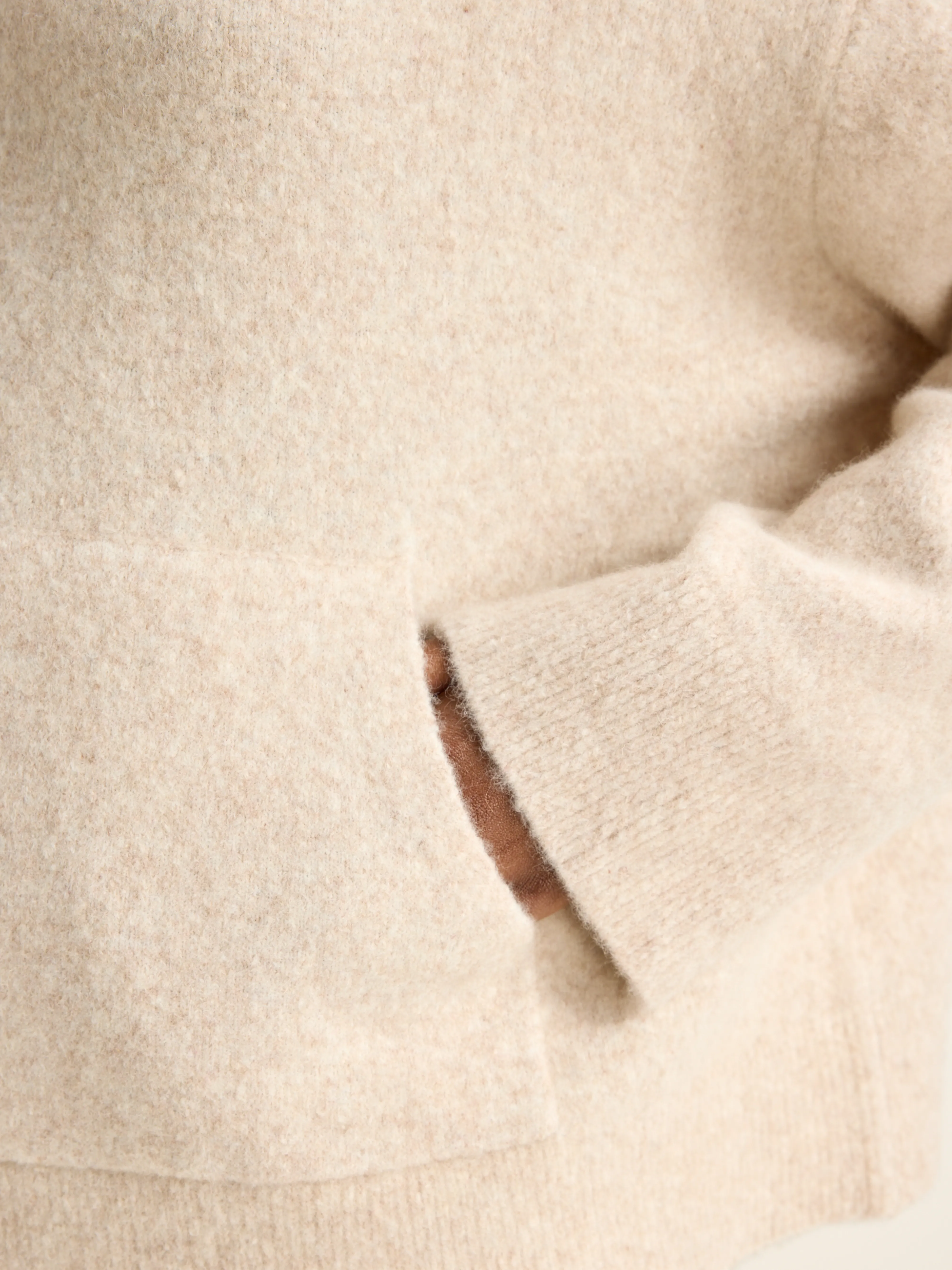 Dera knitted hoodie (242 / W / CREAM) - Image 5