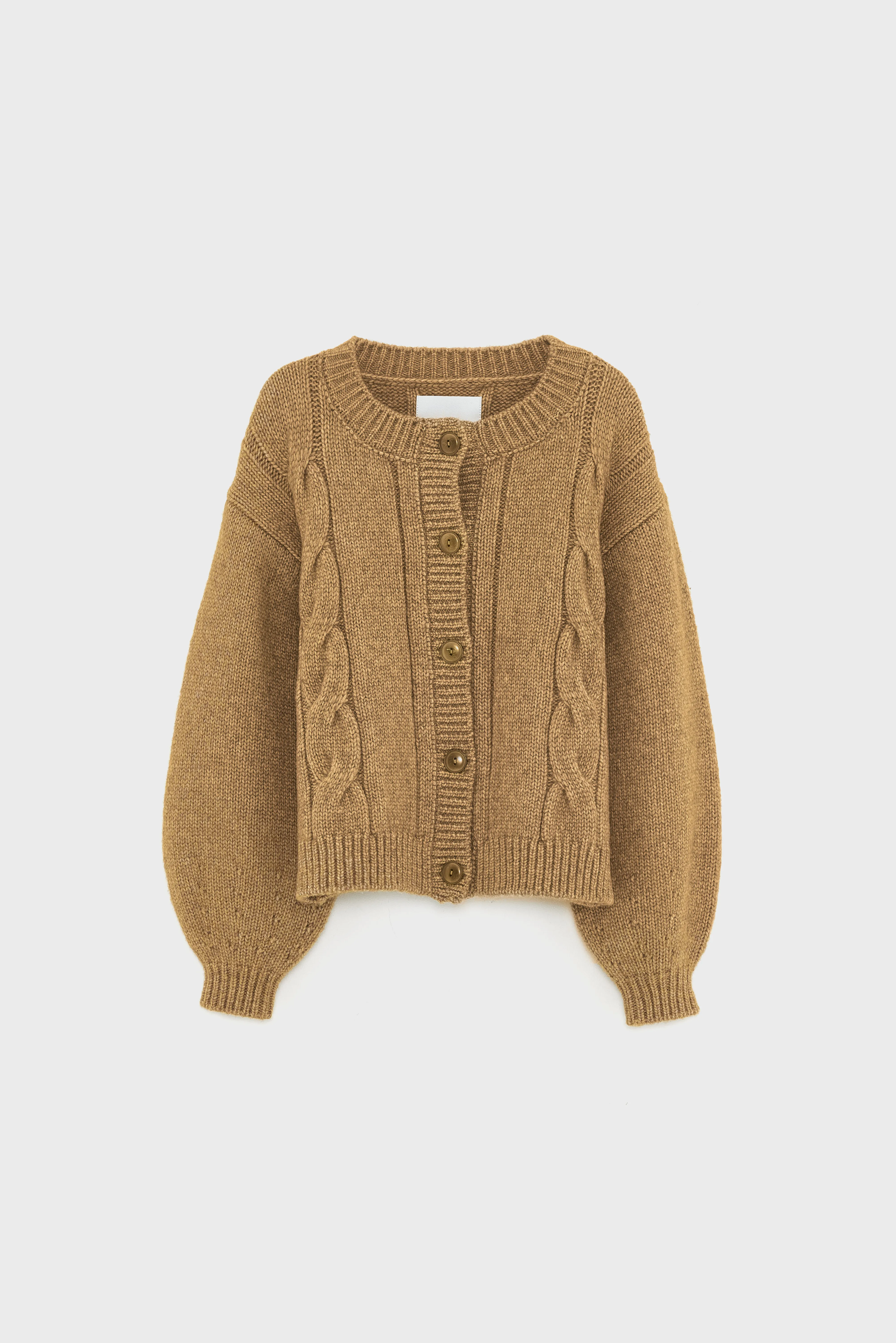 Dico chunky cardigan (252 / W / BISCUIT) - Image 7
