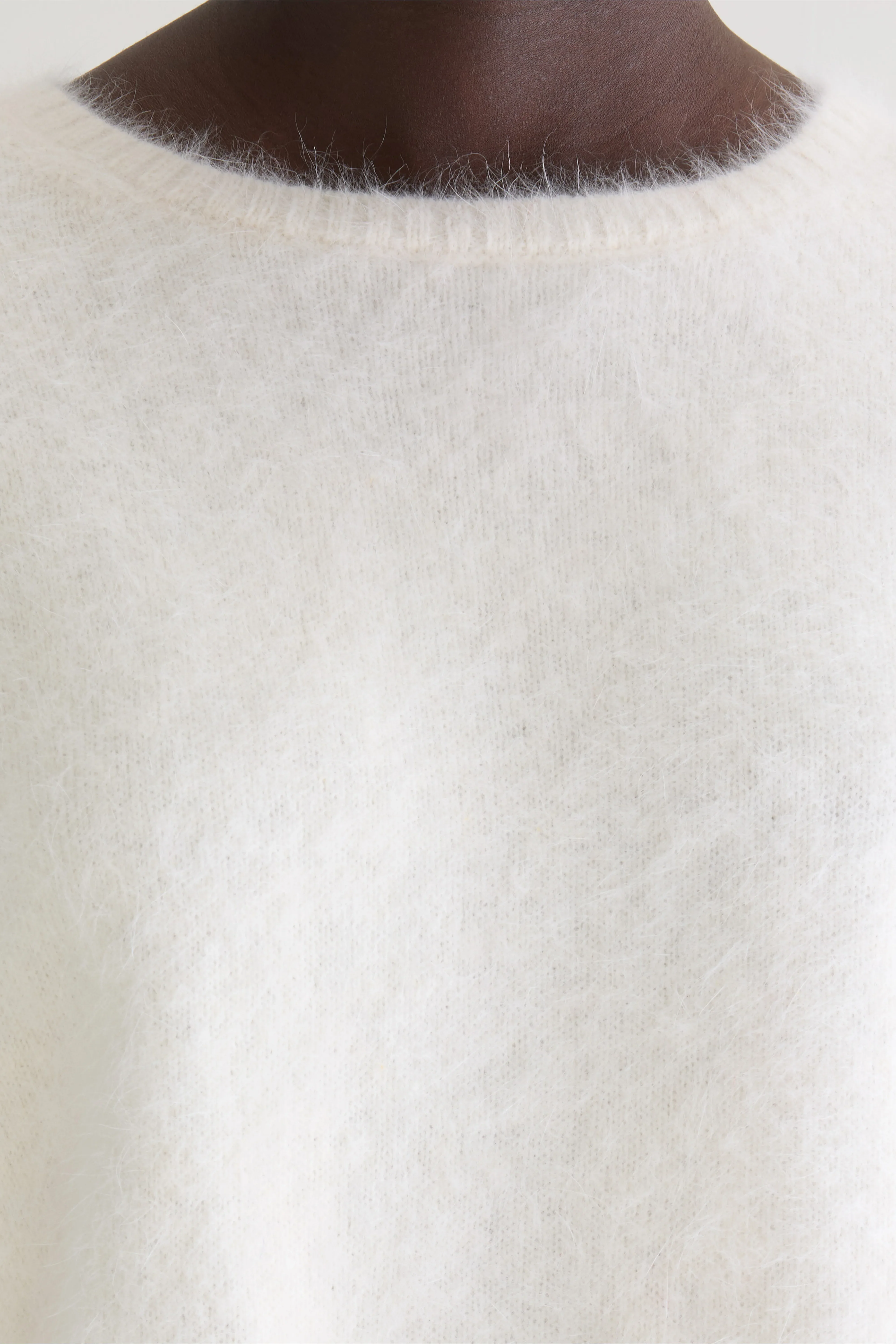Dime angora-blend sweater (261 / W / ECRU) - Image 5