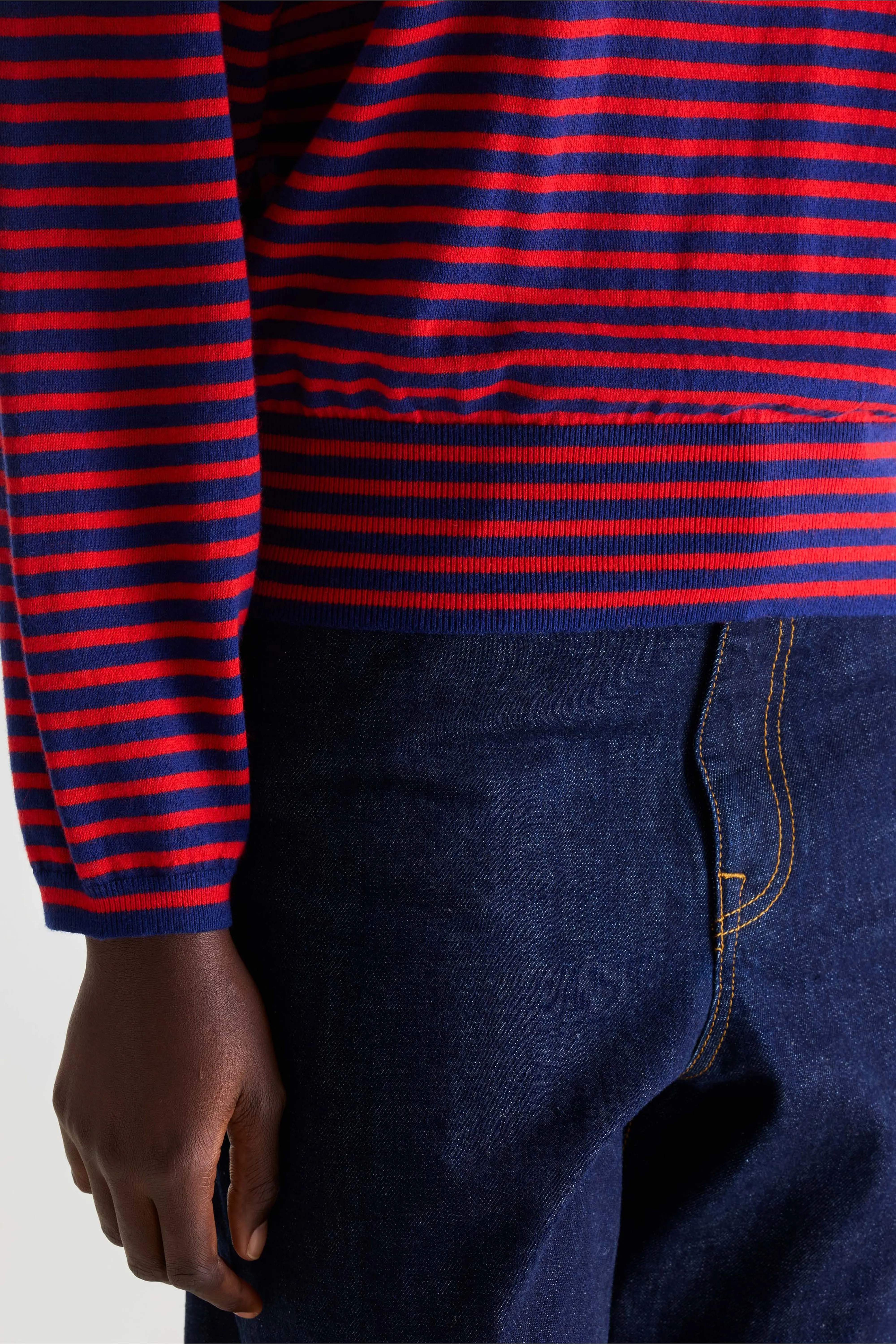 Geros relaxed sweater (261 / W / STRIPE A) - Image 6