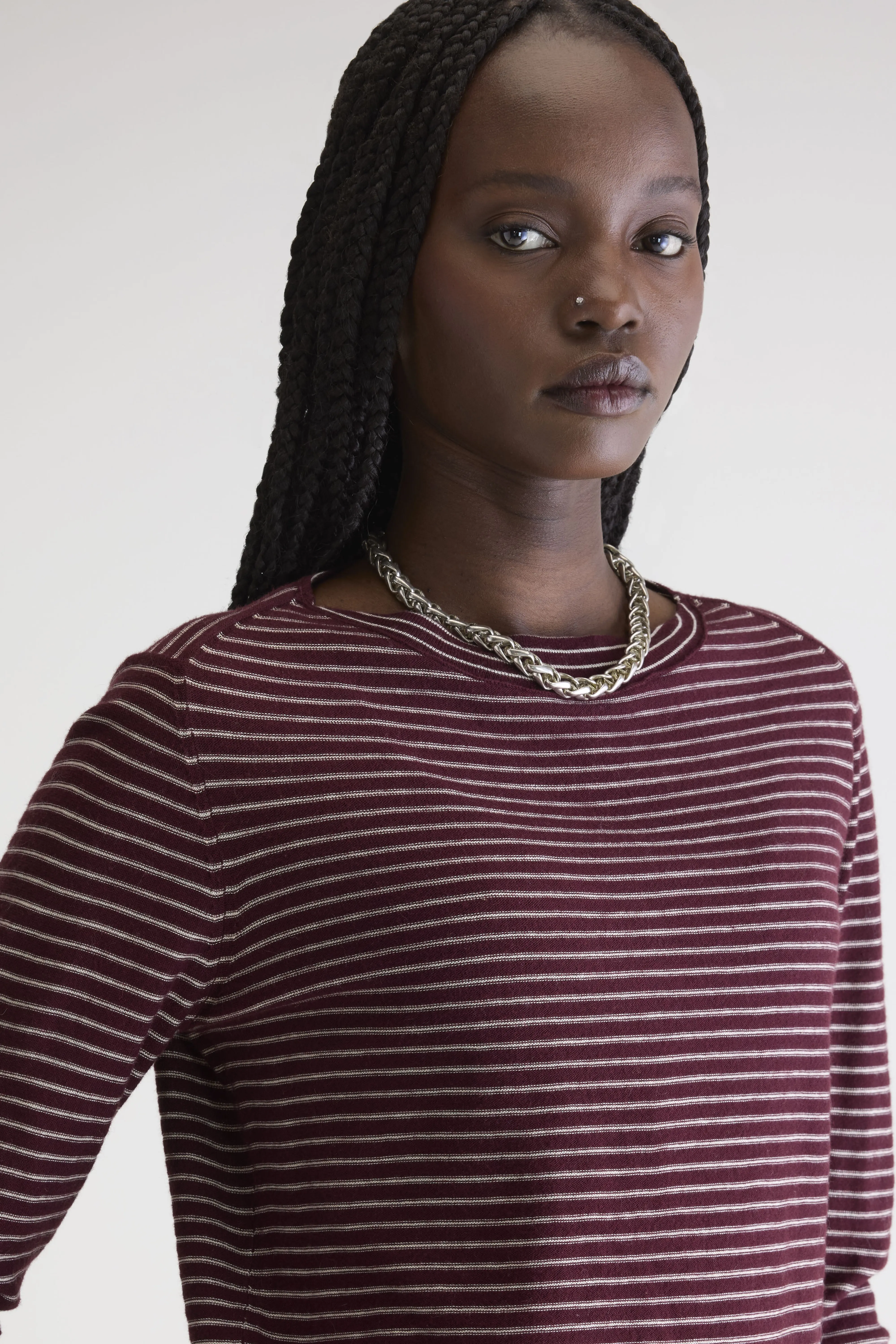Gop boatneck sweater (252 / W / STRIPE A) - Image 5