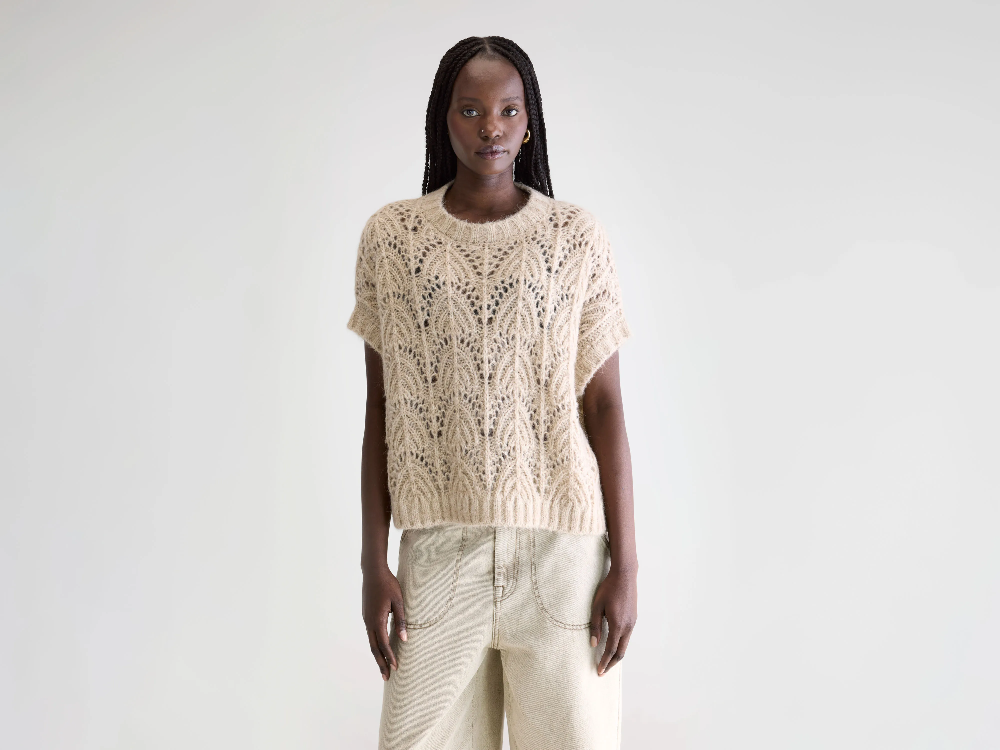 Noffy sleeveless sweatshirt (252 / W / COMBO A)