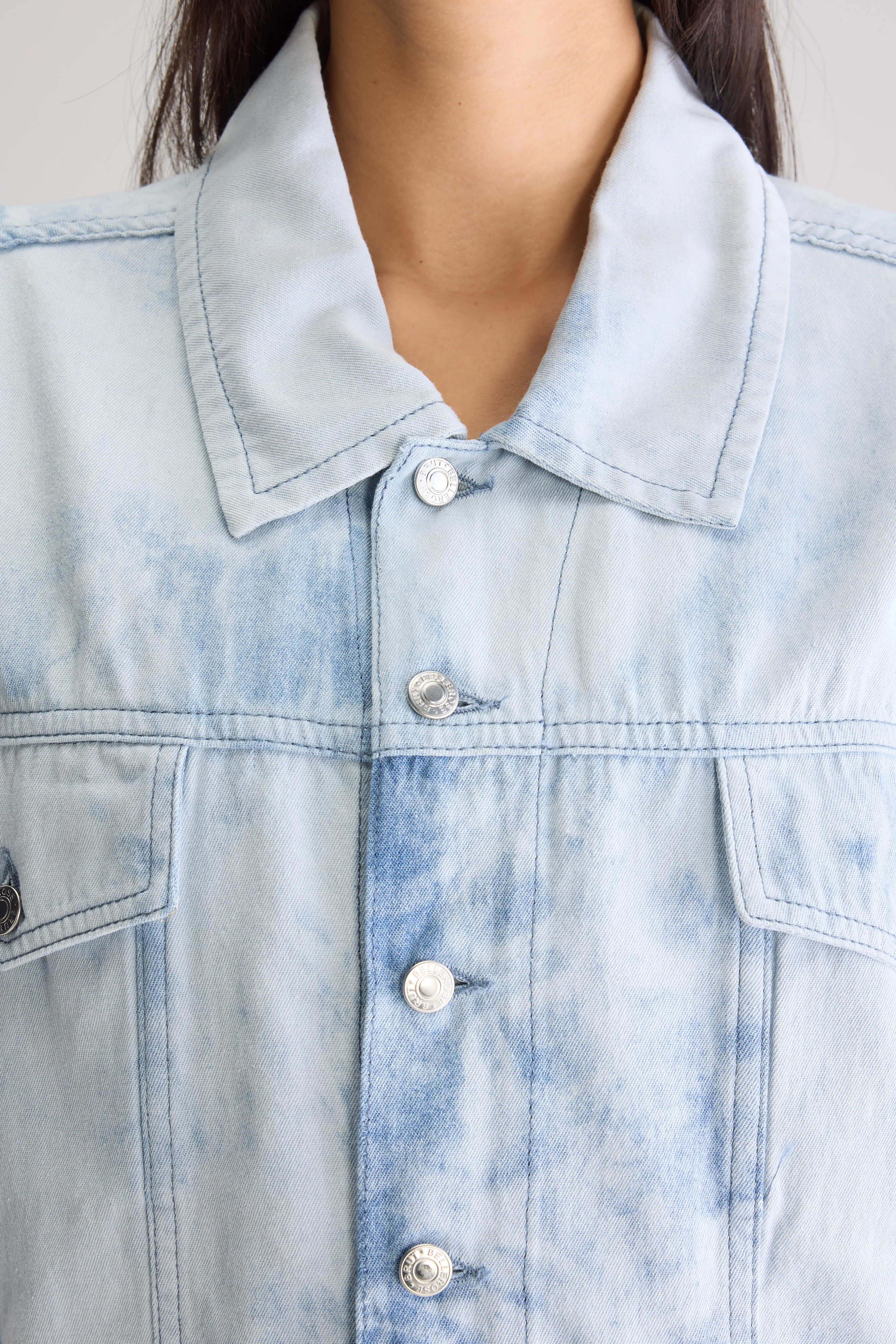 Payton sleeveless overshirt (251 / W / SHADED BLUE) - Image 5