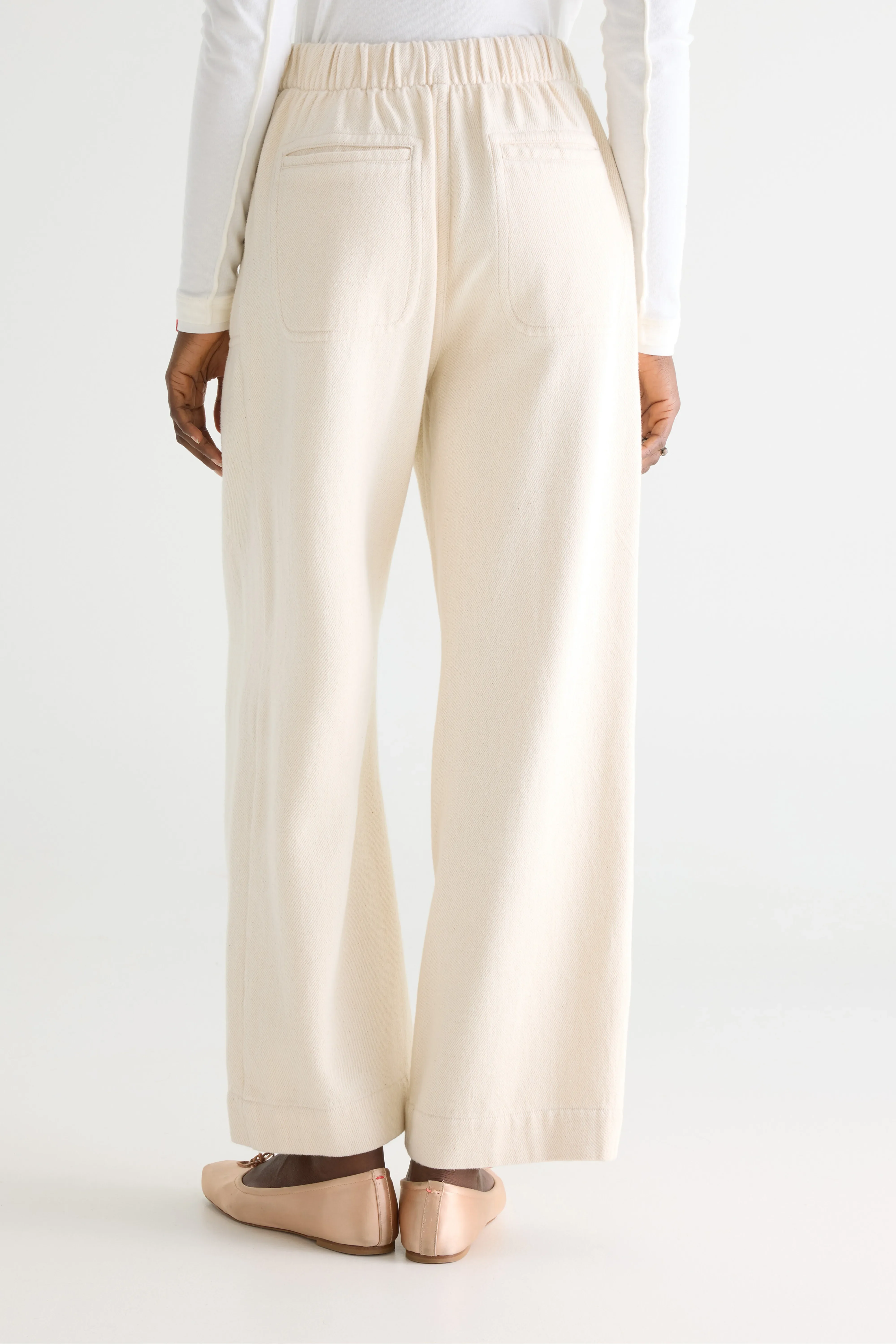 Juna relaxed trousers (261 / W / NATURAL) - Image 4