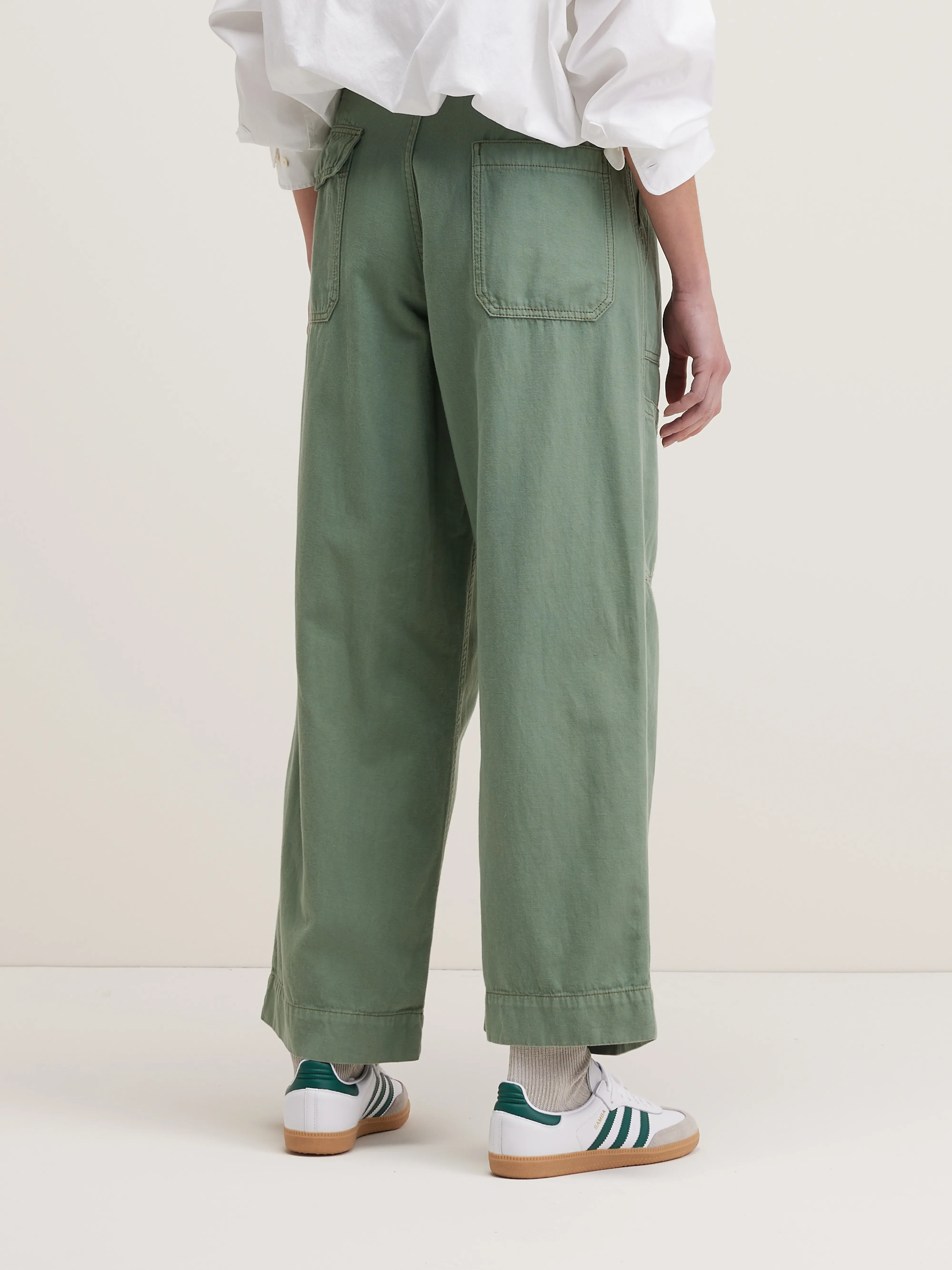 Pepin cargo trousers (242 / W / EUCALYPTUS) - Image 4