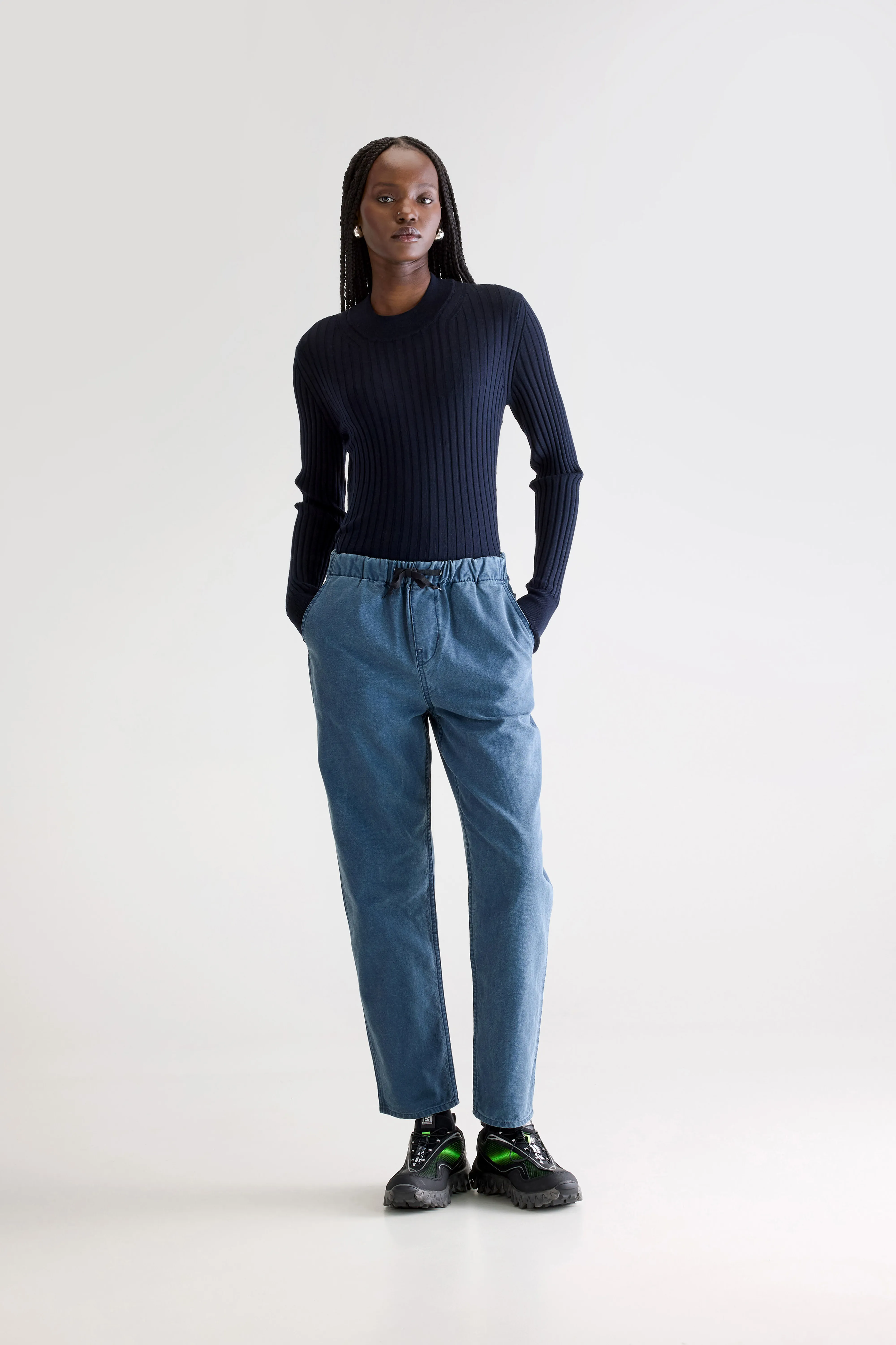Pizzy relaxed trousers (252 / W / BLUES) - Image 2