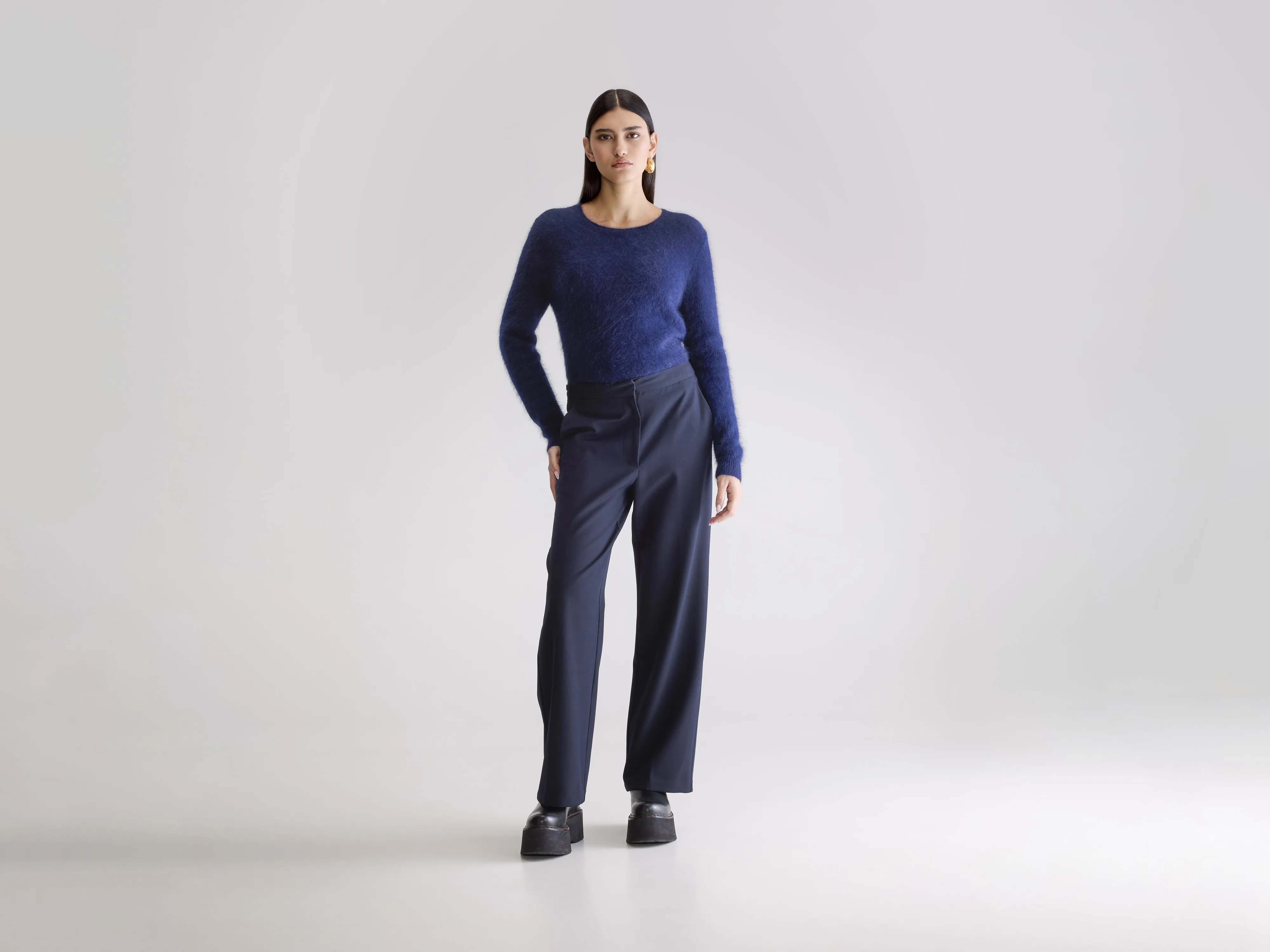 Sunrise straight trousers (252 / W / AMERICA)
