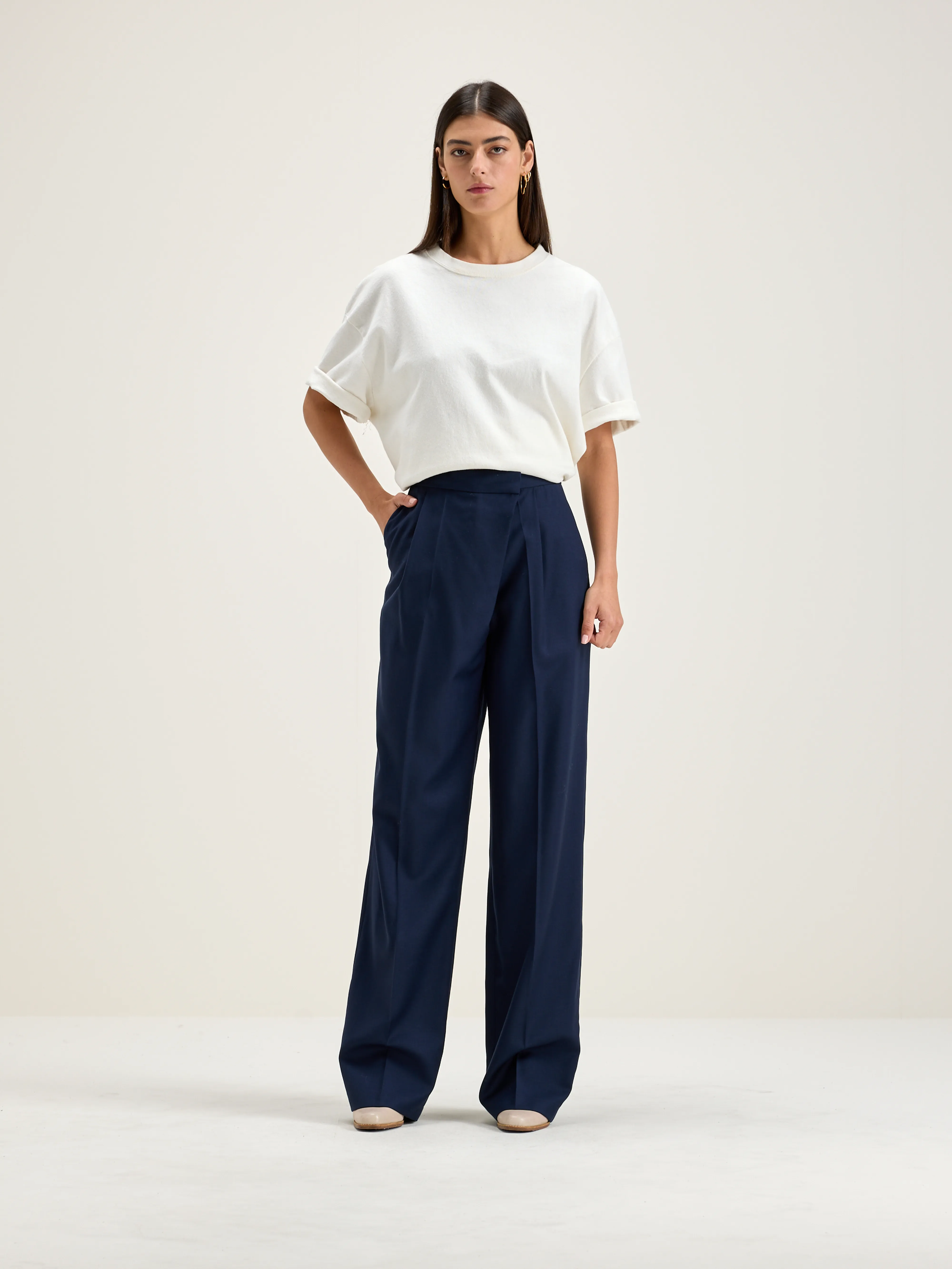 Tom tailored trousers (242 / W / NAVAL) - Image 2