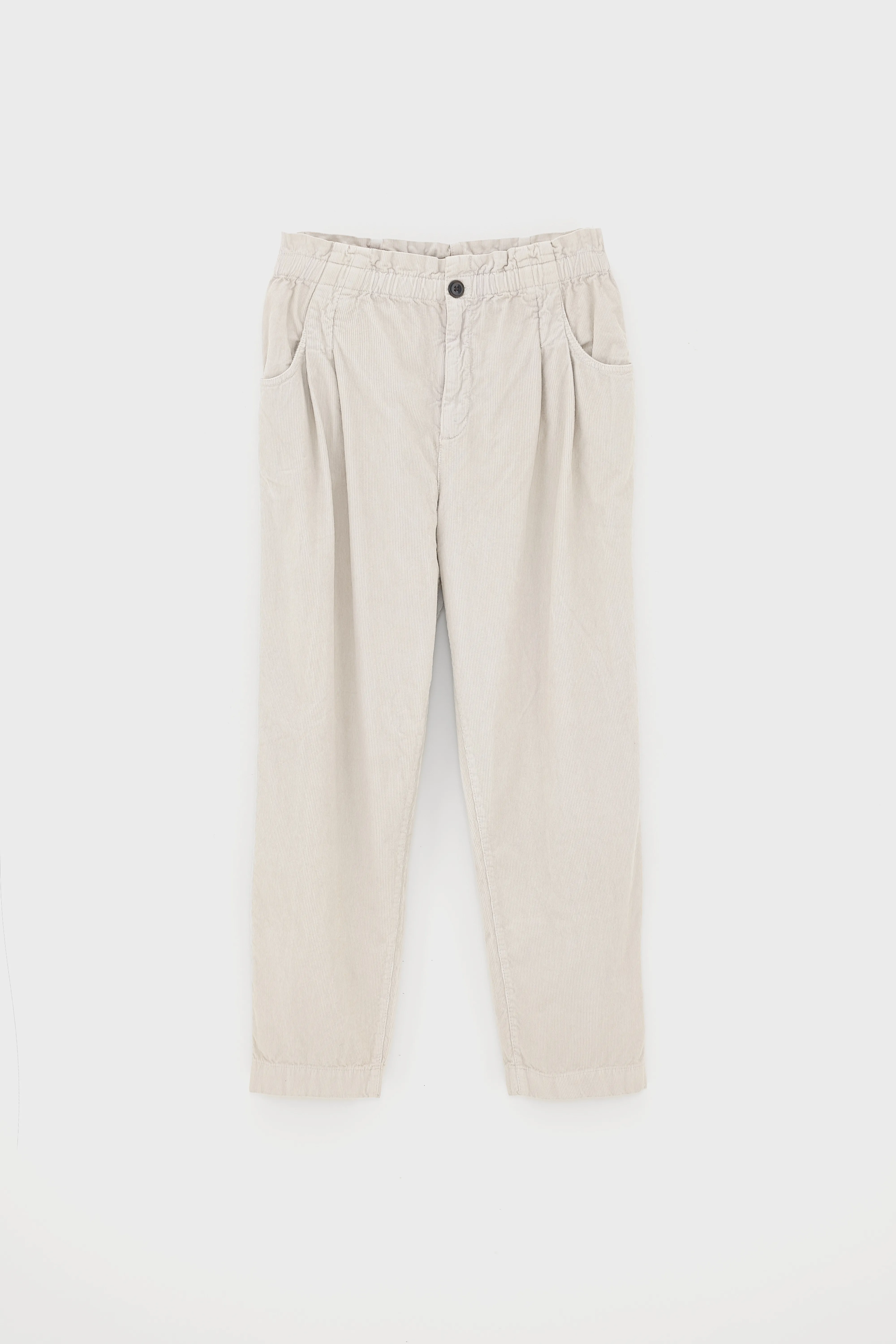 Winona paperbag trousers (252 / W / STONE) - Image 8