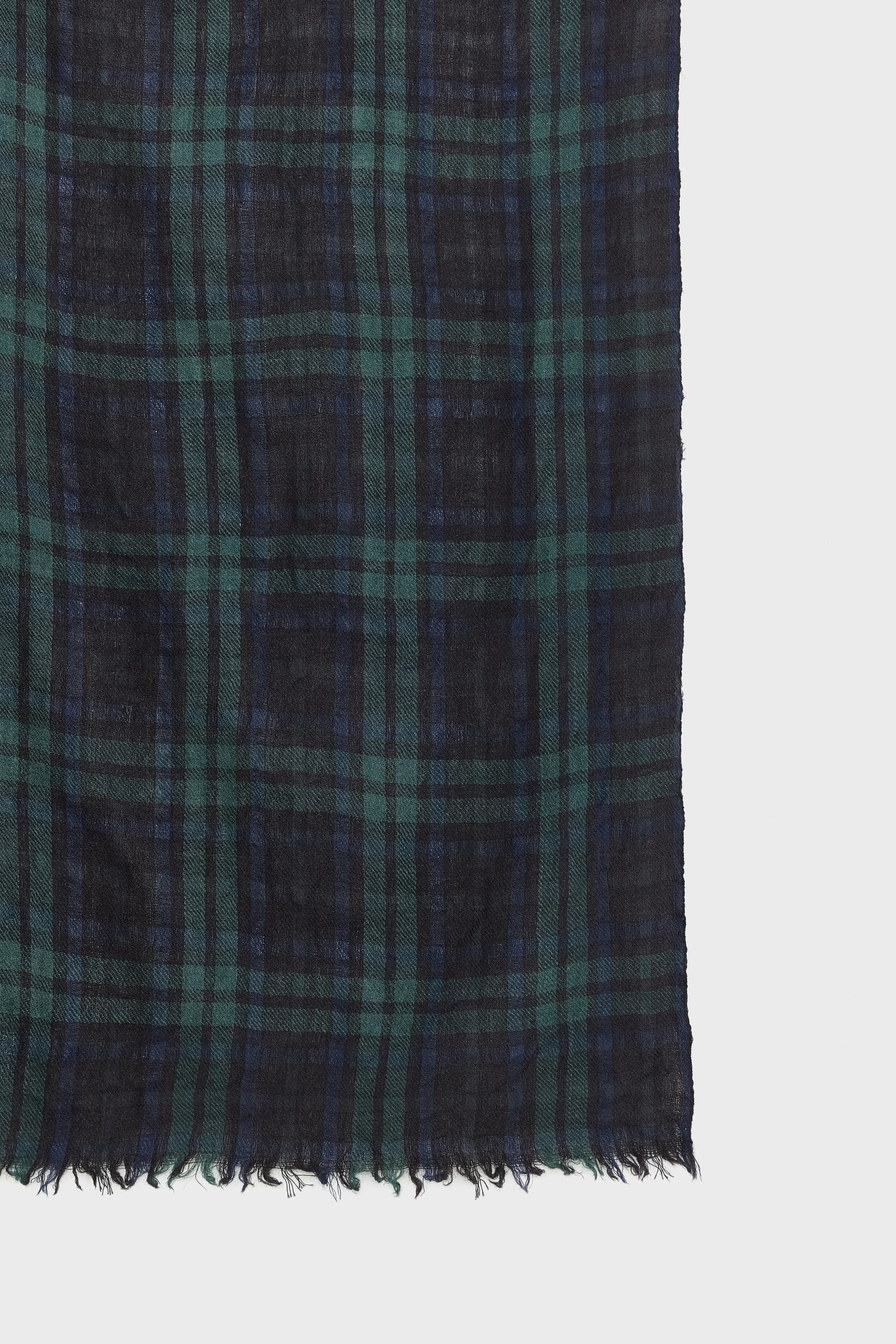 Shiki checked scarf (261 / W / CHECK A) - Image 5