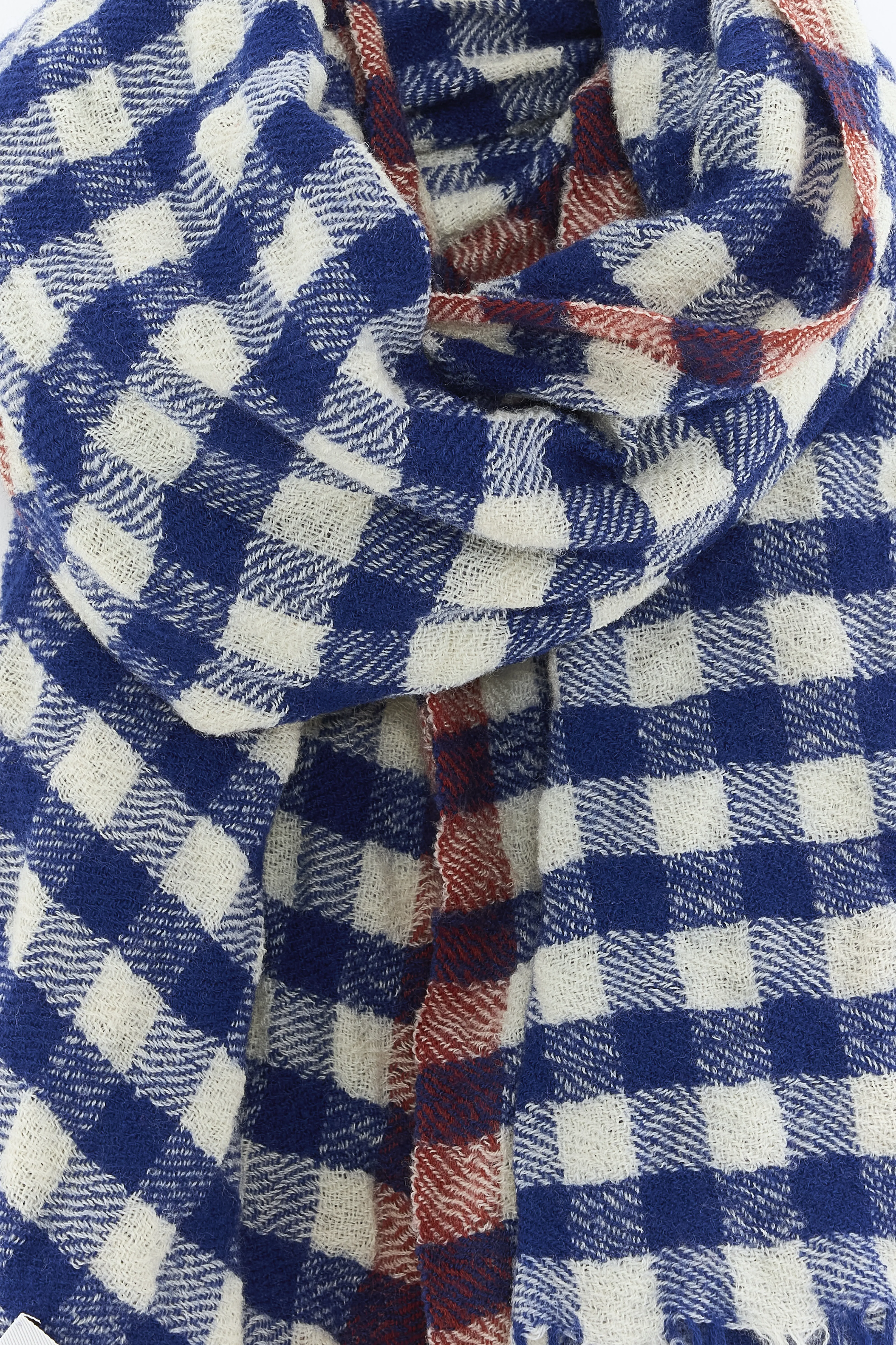 Sidar weaved scarf (252 / W / CHECK A) - Image 4