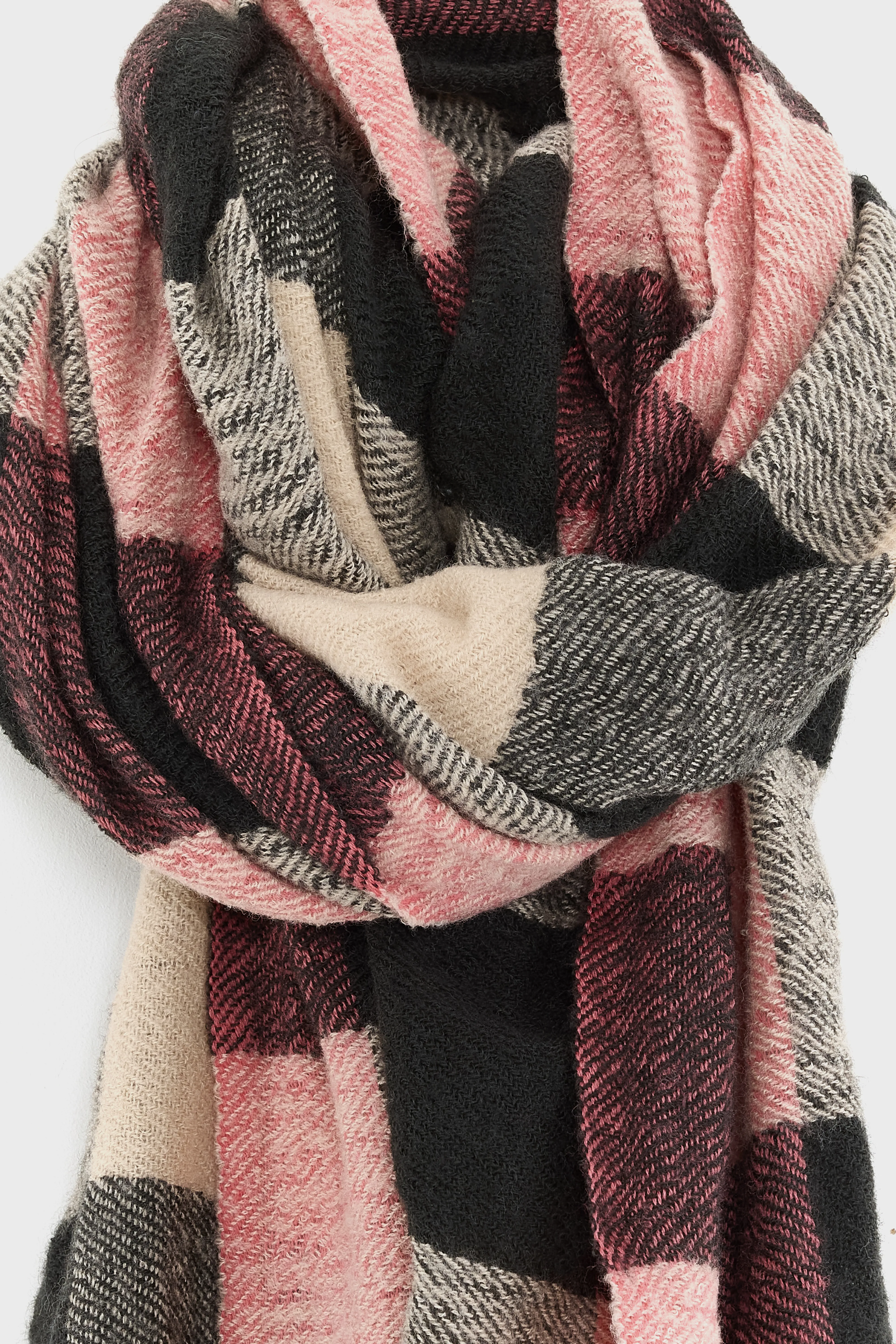 Sidor checked scarf (252 / W / CHECK B) - Image 4