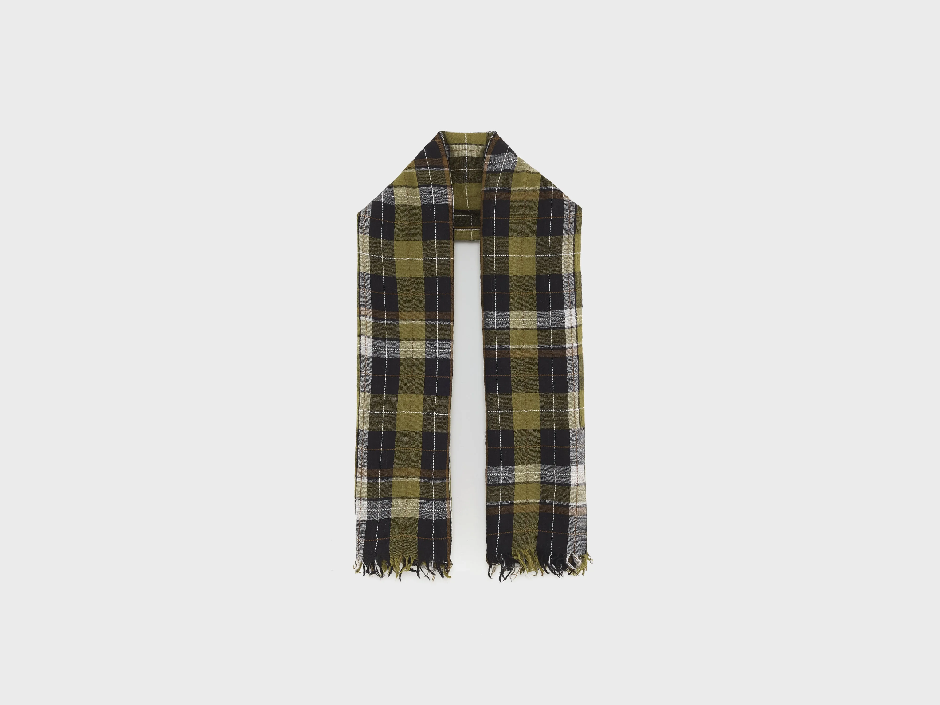 Soli weaved scarf (252 / W / CHECK B)
