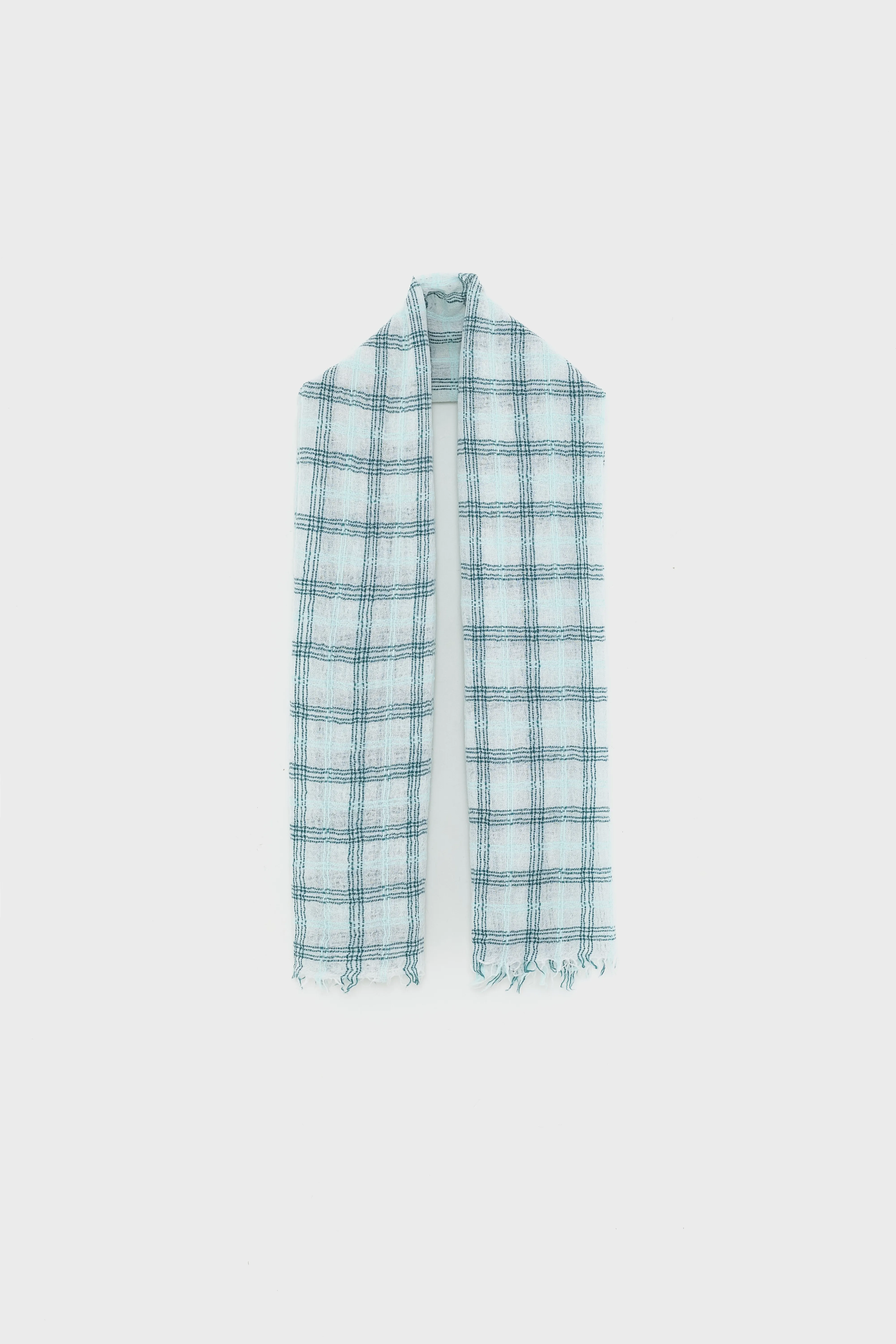 Sovy checked scarf (261 / W / CHECK A) - Image 2