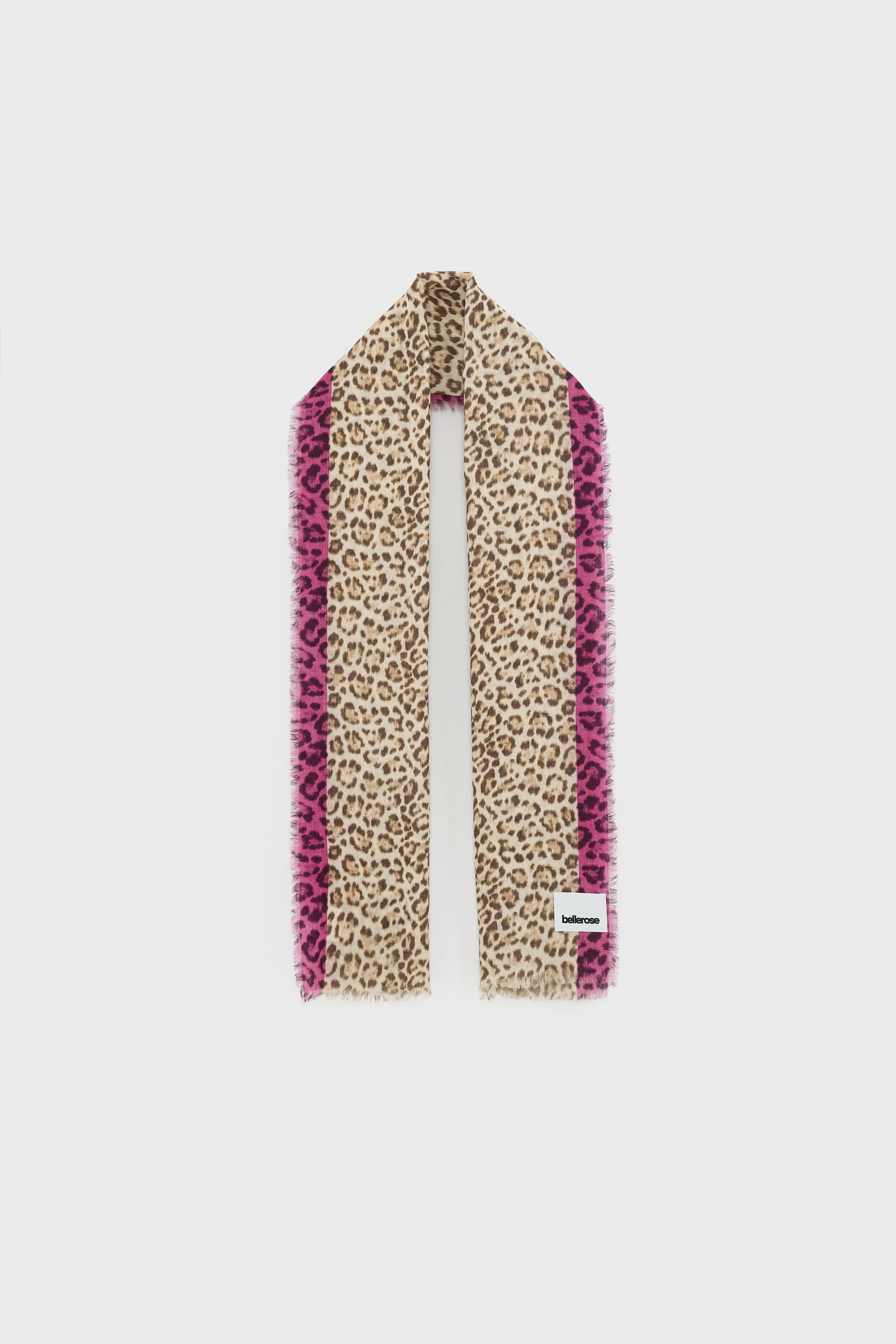 Sowo leopard-print scarf (261 / W / DISPLAY A) - Image 2