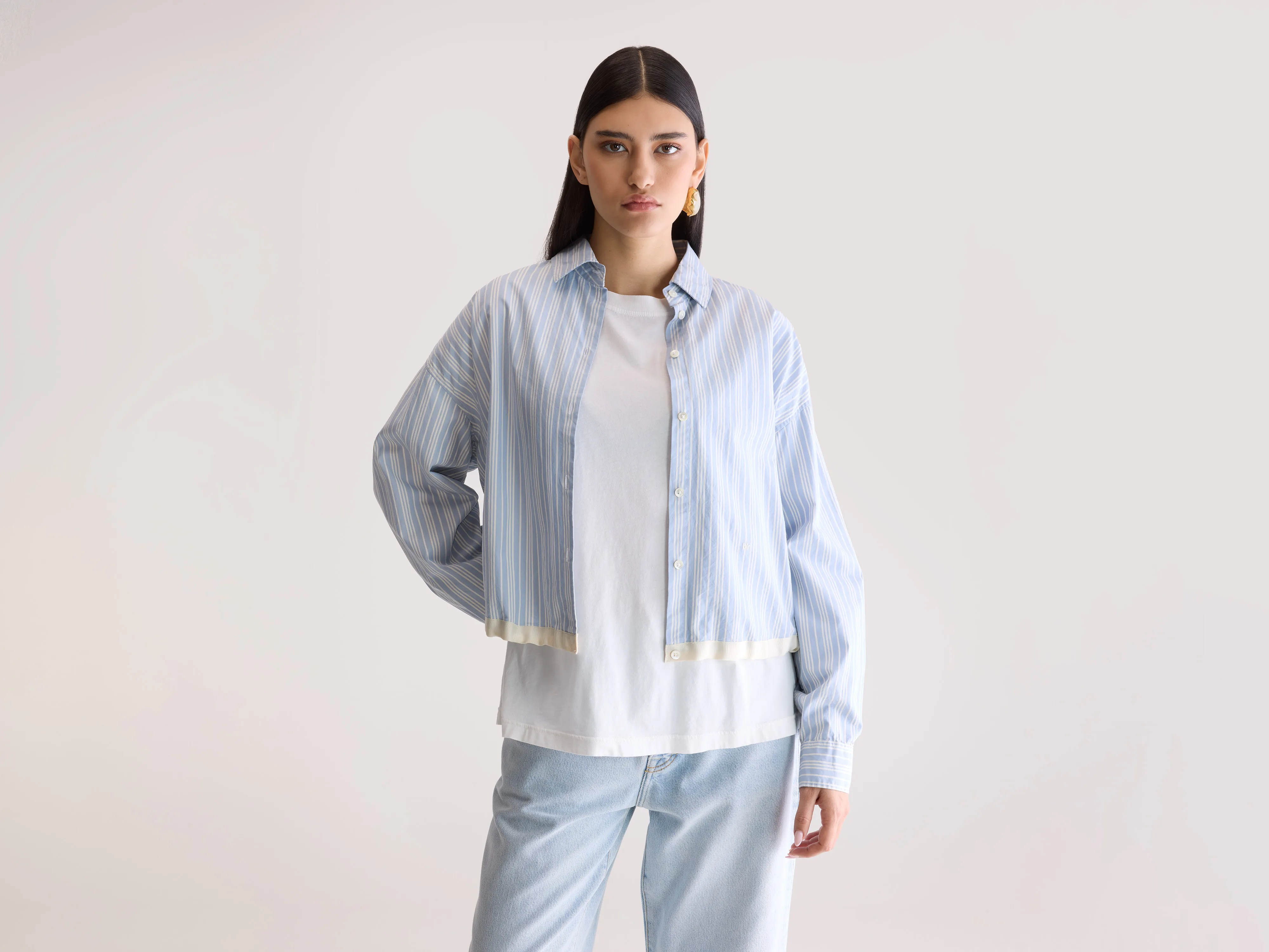 Glow adjustable shirt (252 / W / STRIPE A)