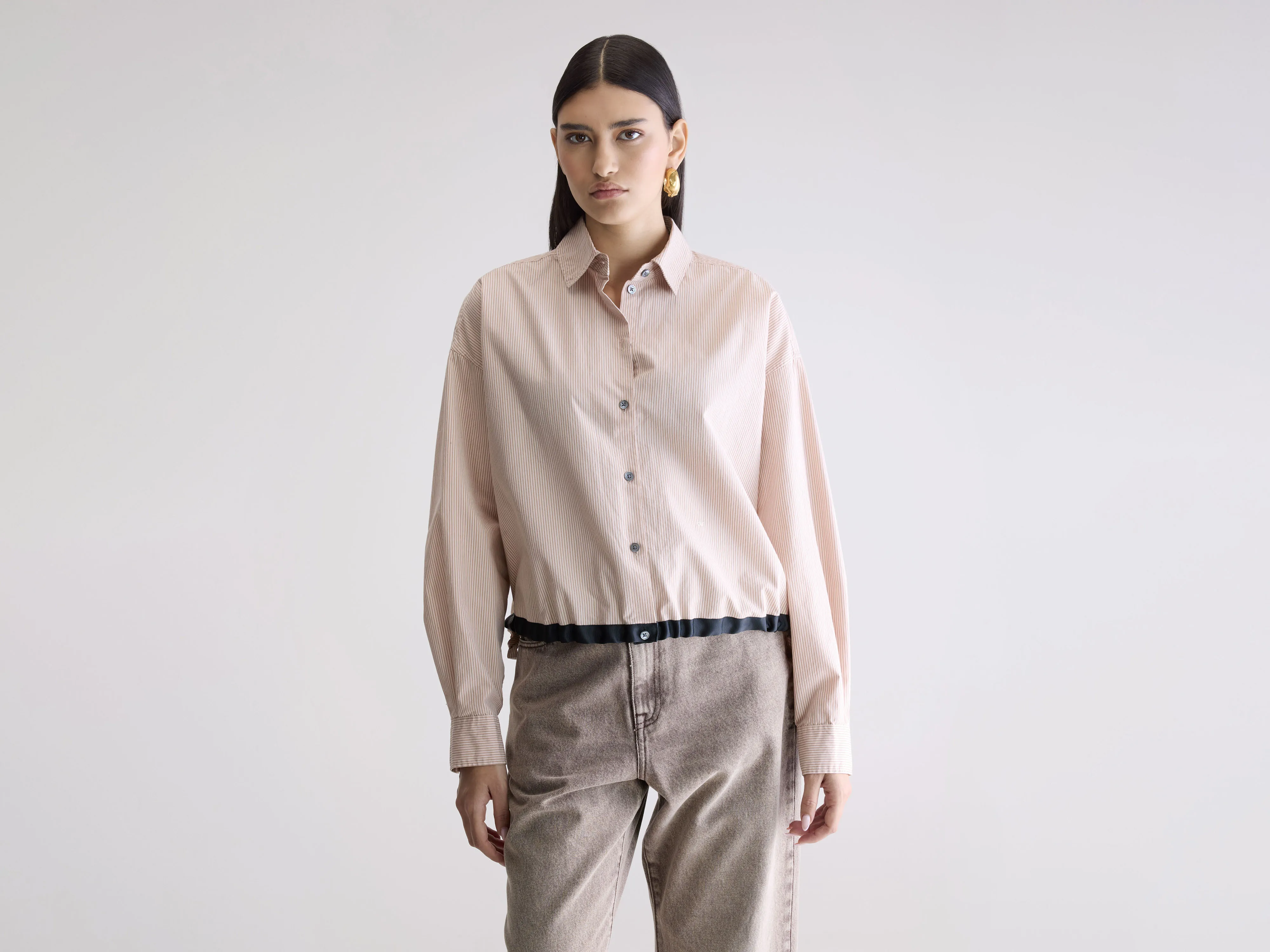 Glow adjustable shirt (252 / W / STRIPE V)