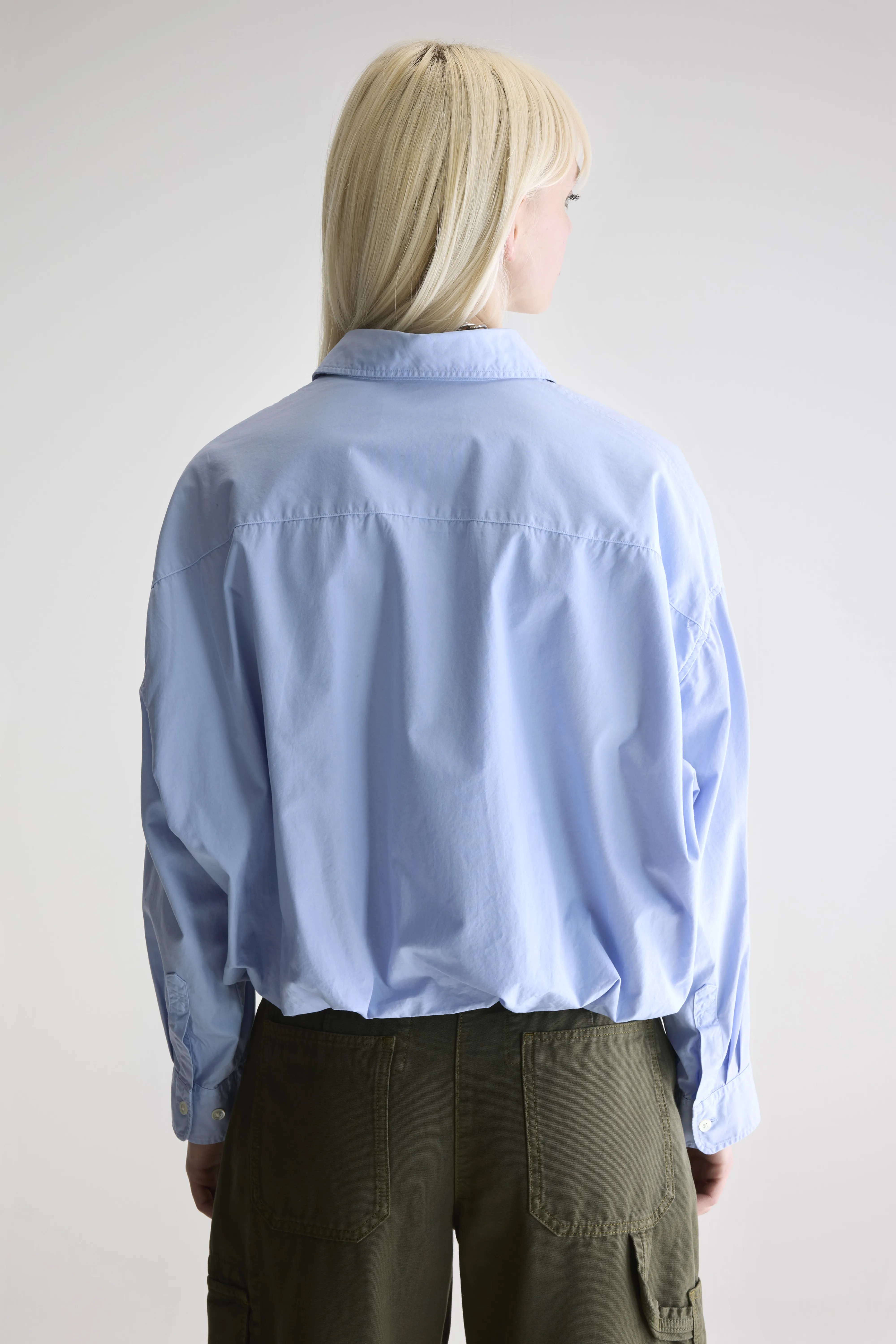 Graham cropped shirt (252 / W / SKY) - Image 4