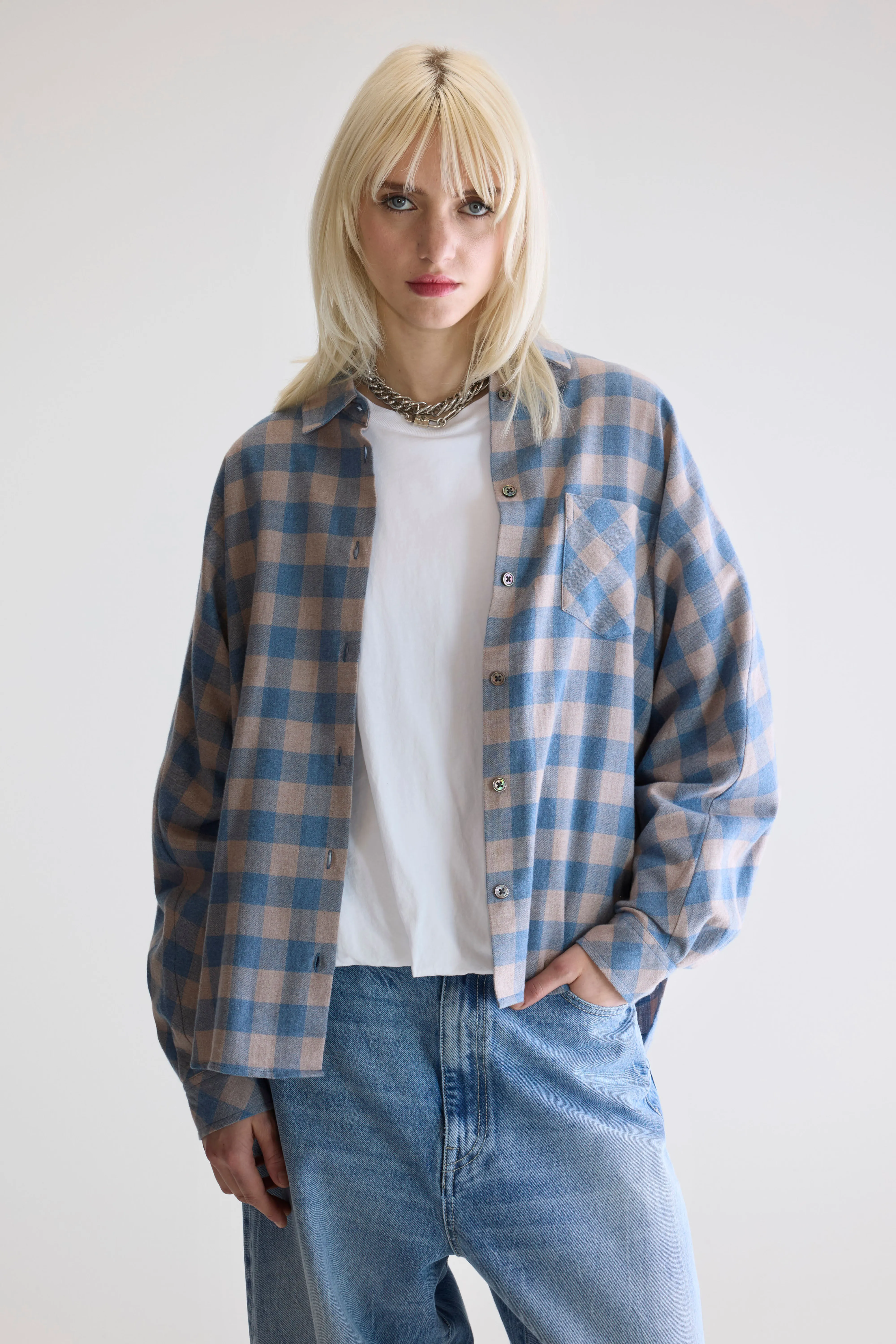 Joseph checkered shirt (252 / W / CHECK A) - Image 2