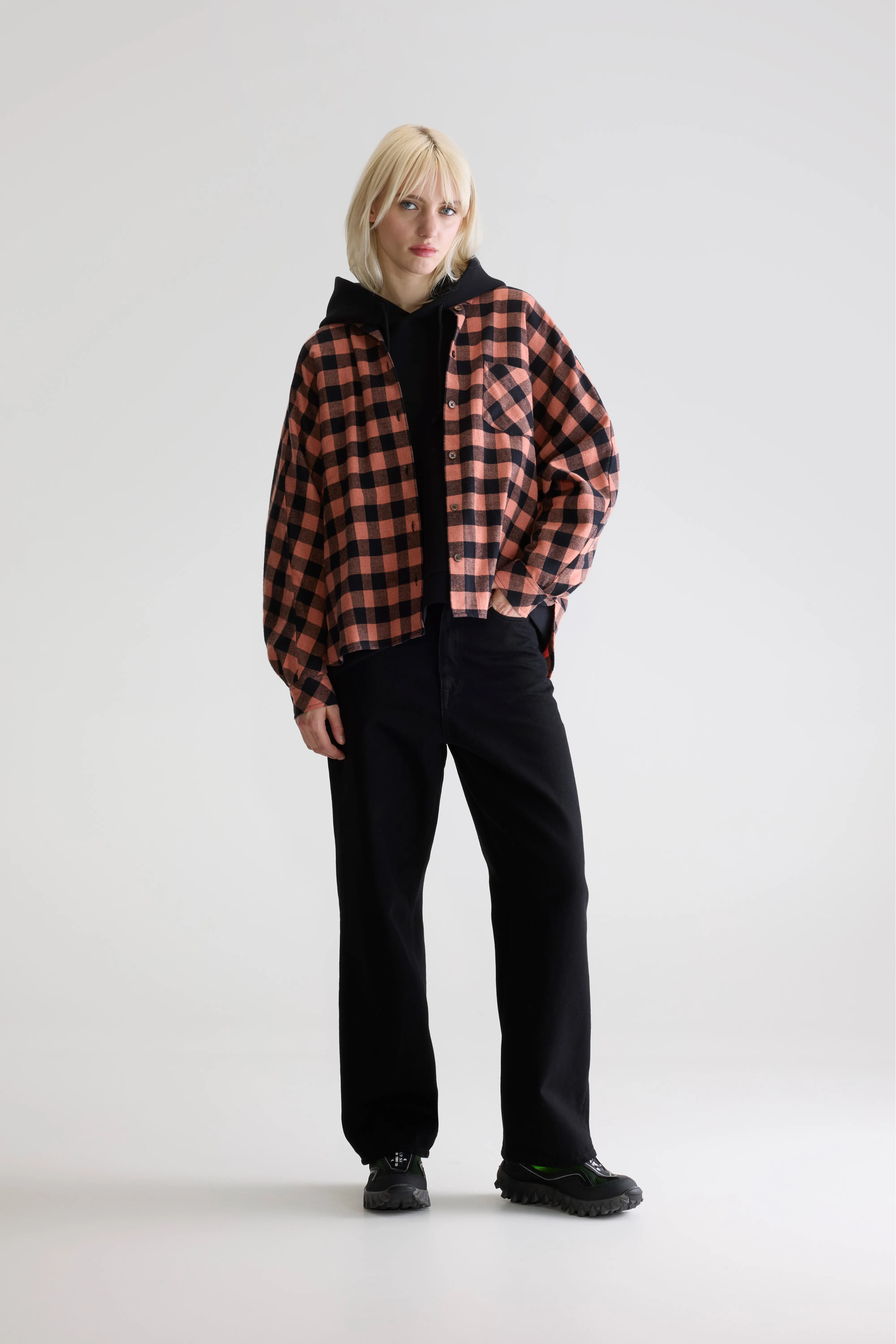 Joseph checkered shirt (252 / W / CHECK B) - Image 3