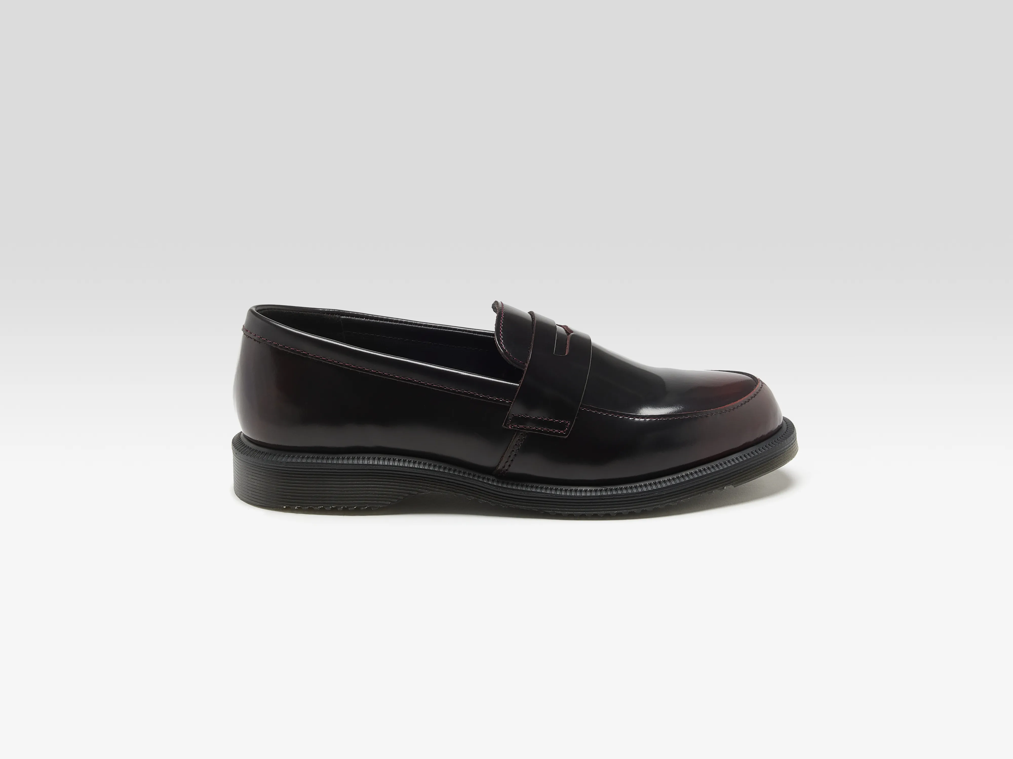 Temara Arcadia Leather Loafers for Women (252 / W / RED)