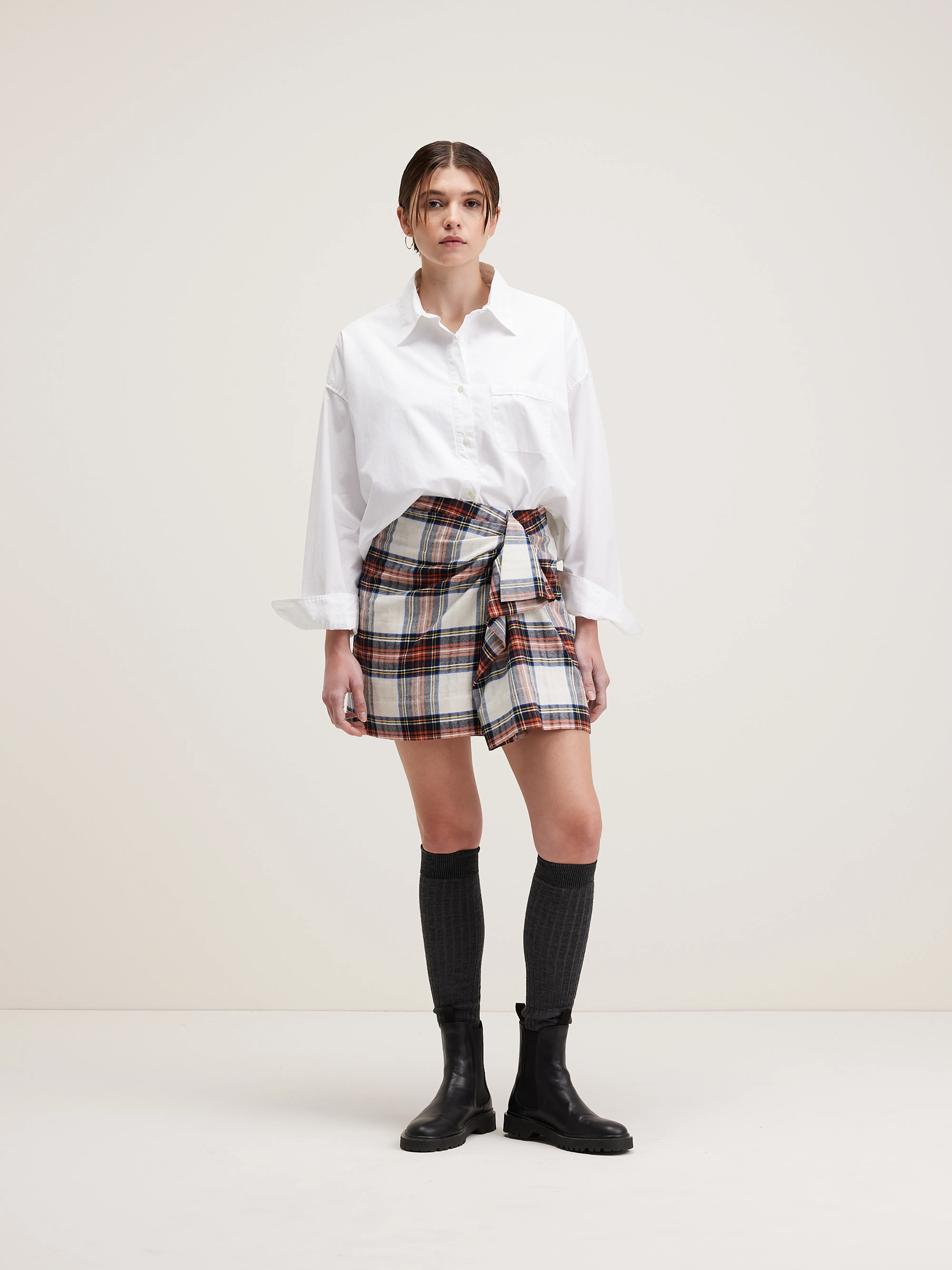 Anae mini skirt (242 / W / CHECK A) - Image 2
