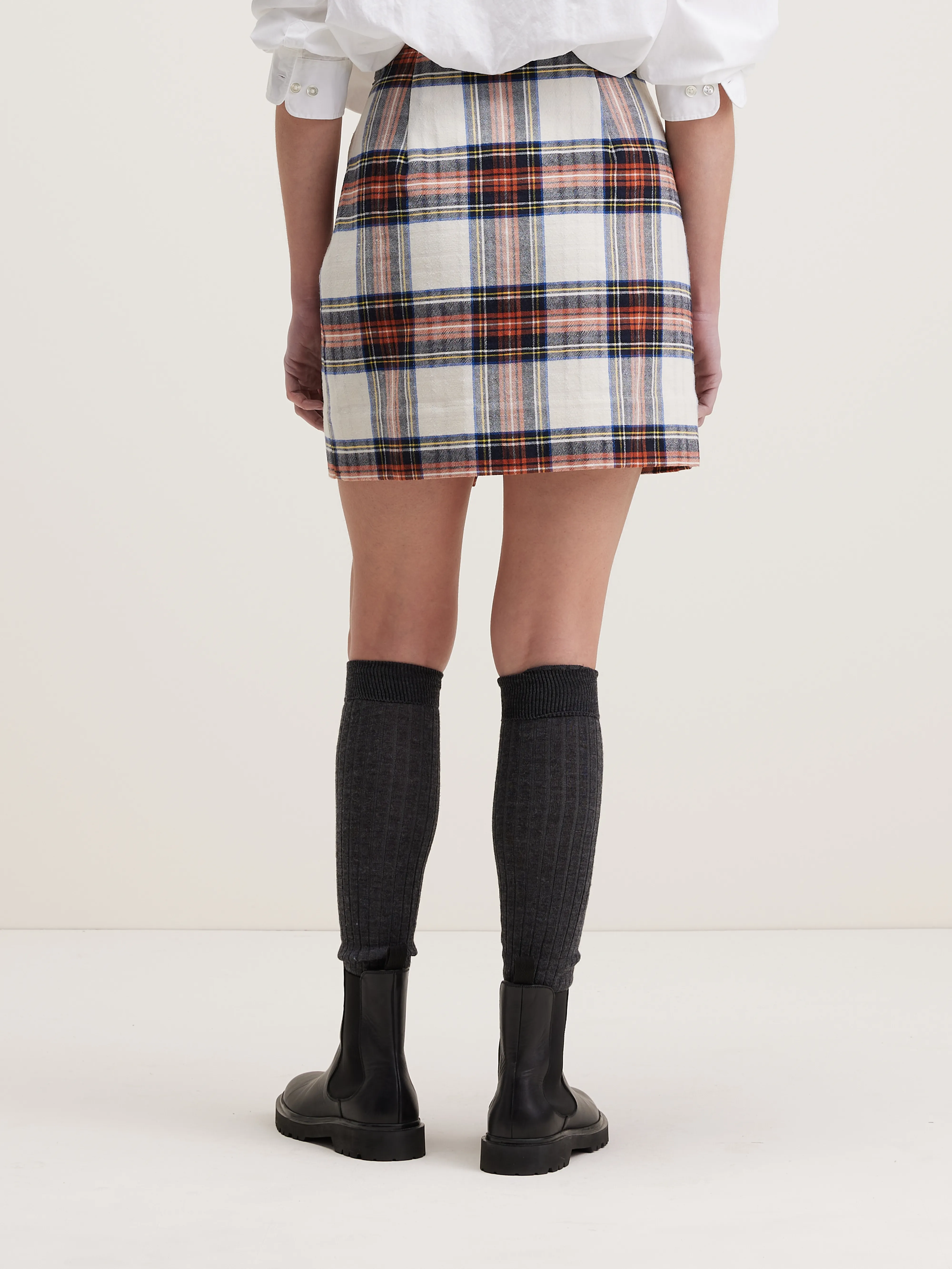 Anae mini skirt (242 / W / CHECK A) - Image 4