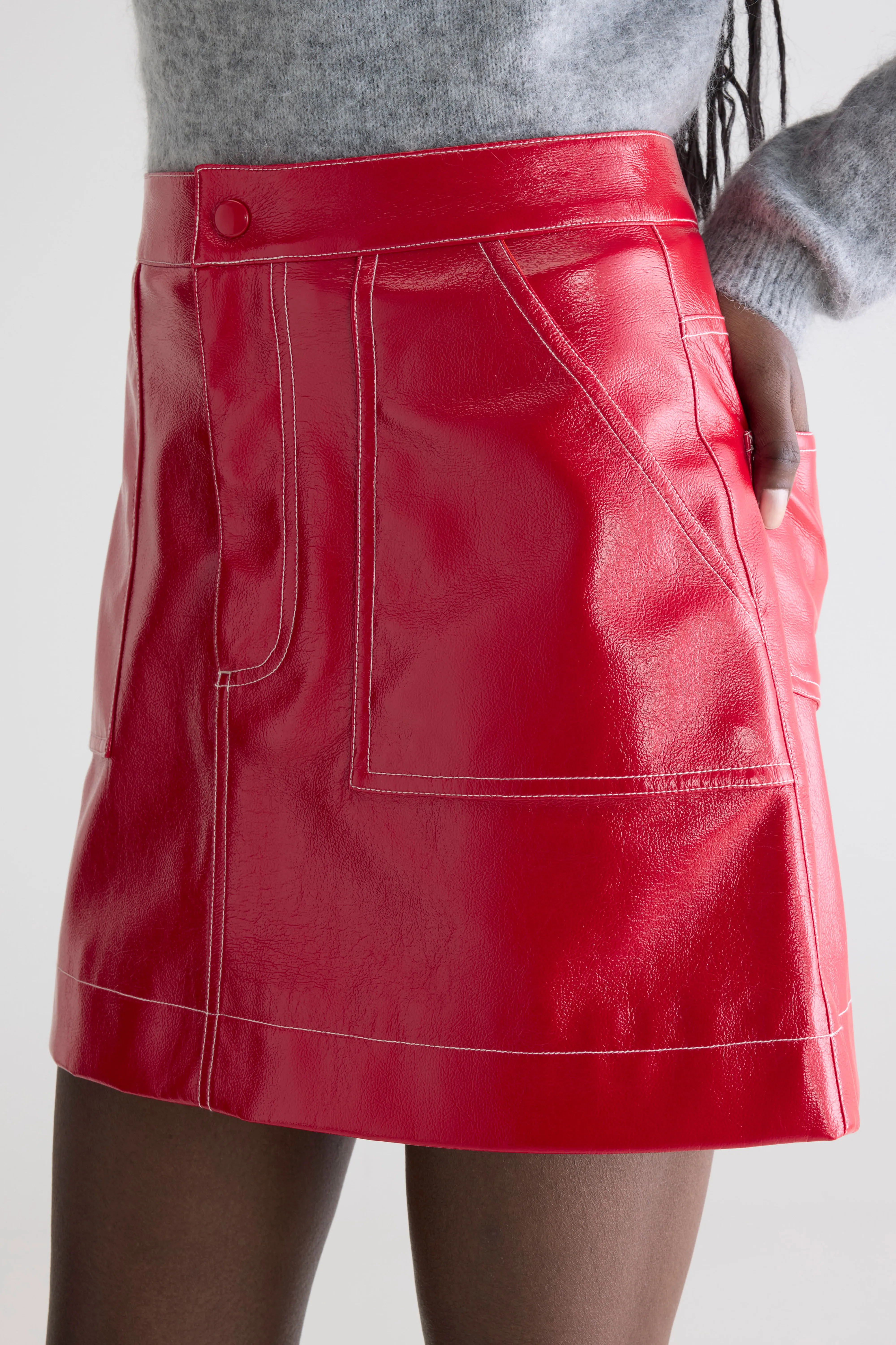 Hayna mini skirt (252 / W / SANGUINE) - Image 4