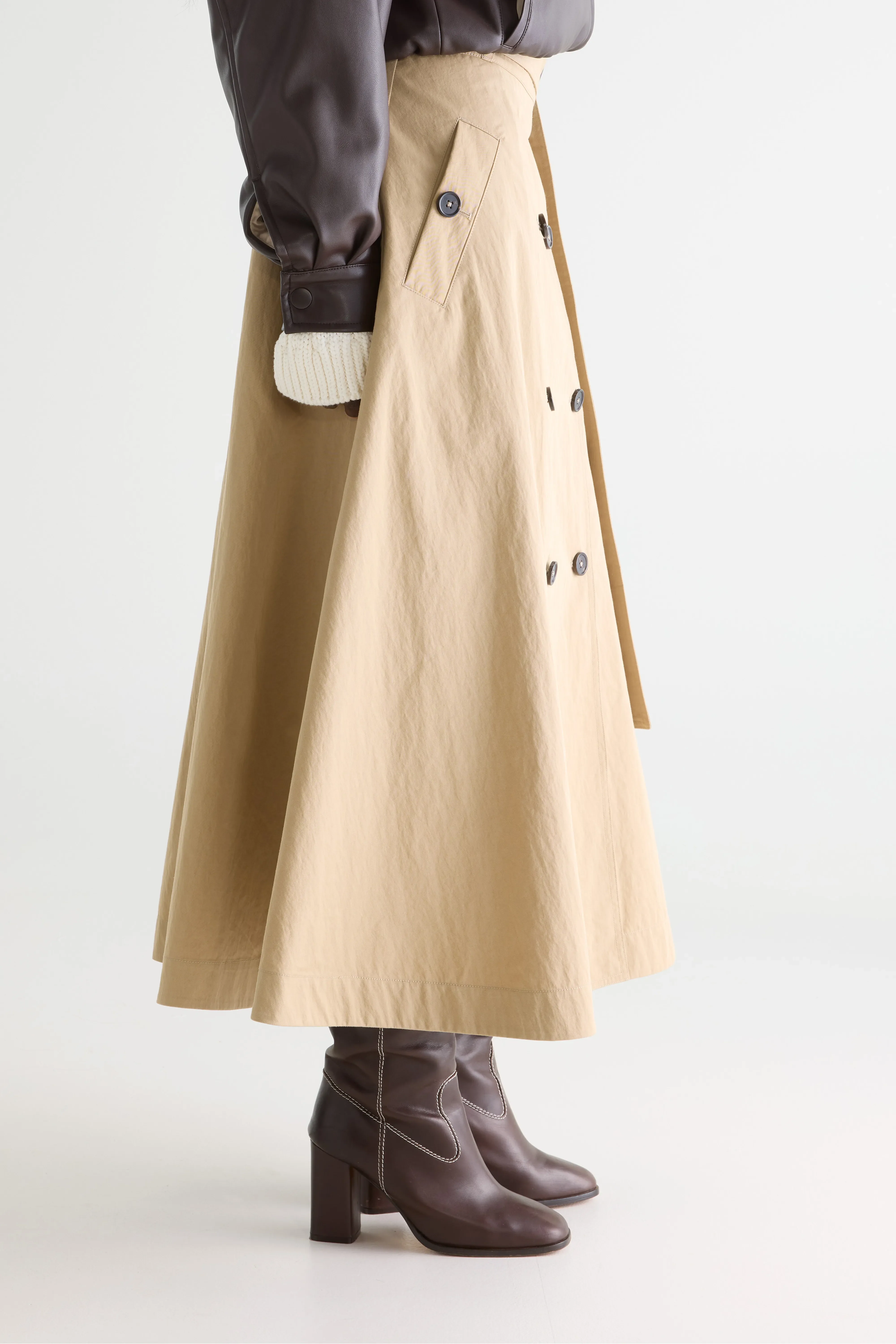 Hettie midi skirts (261 / W / EARTH) - Image 5