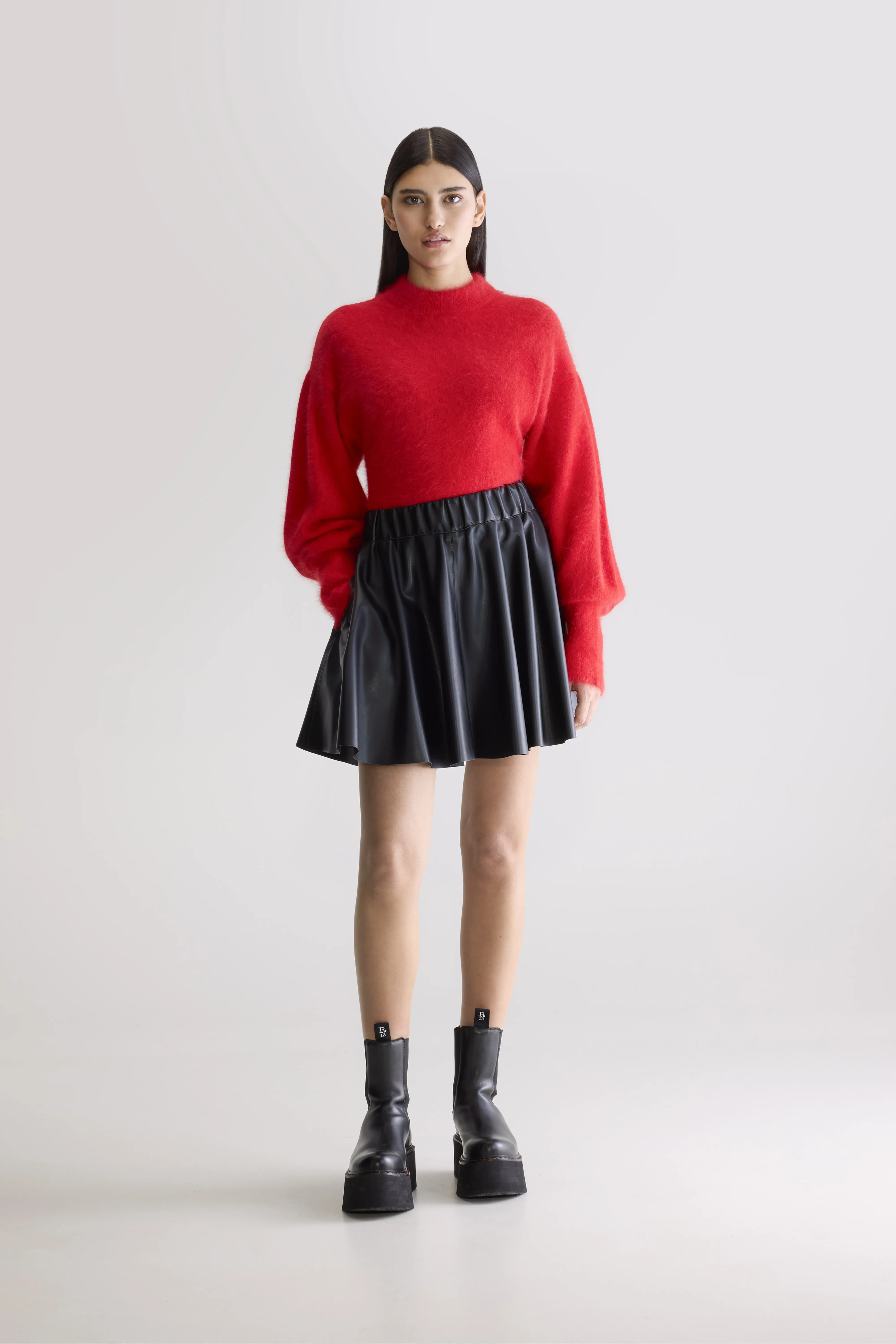 Hezza mini skirt (252 / W / BLACK) - Image 2