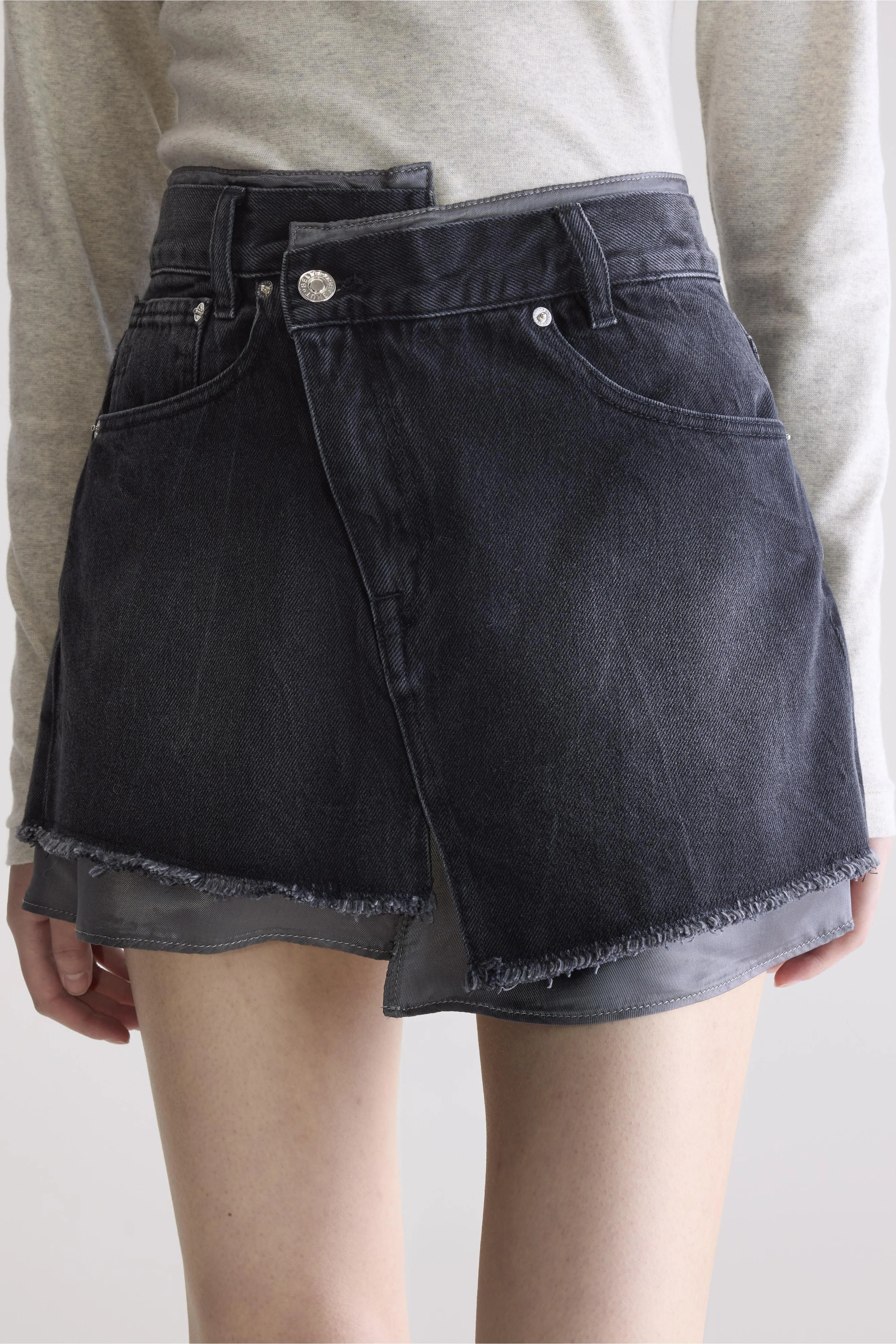 Prissy mini skirt (252 / W / USED BLACK) - Image 4