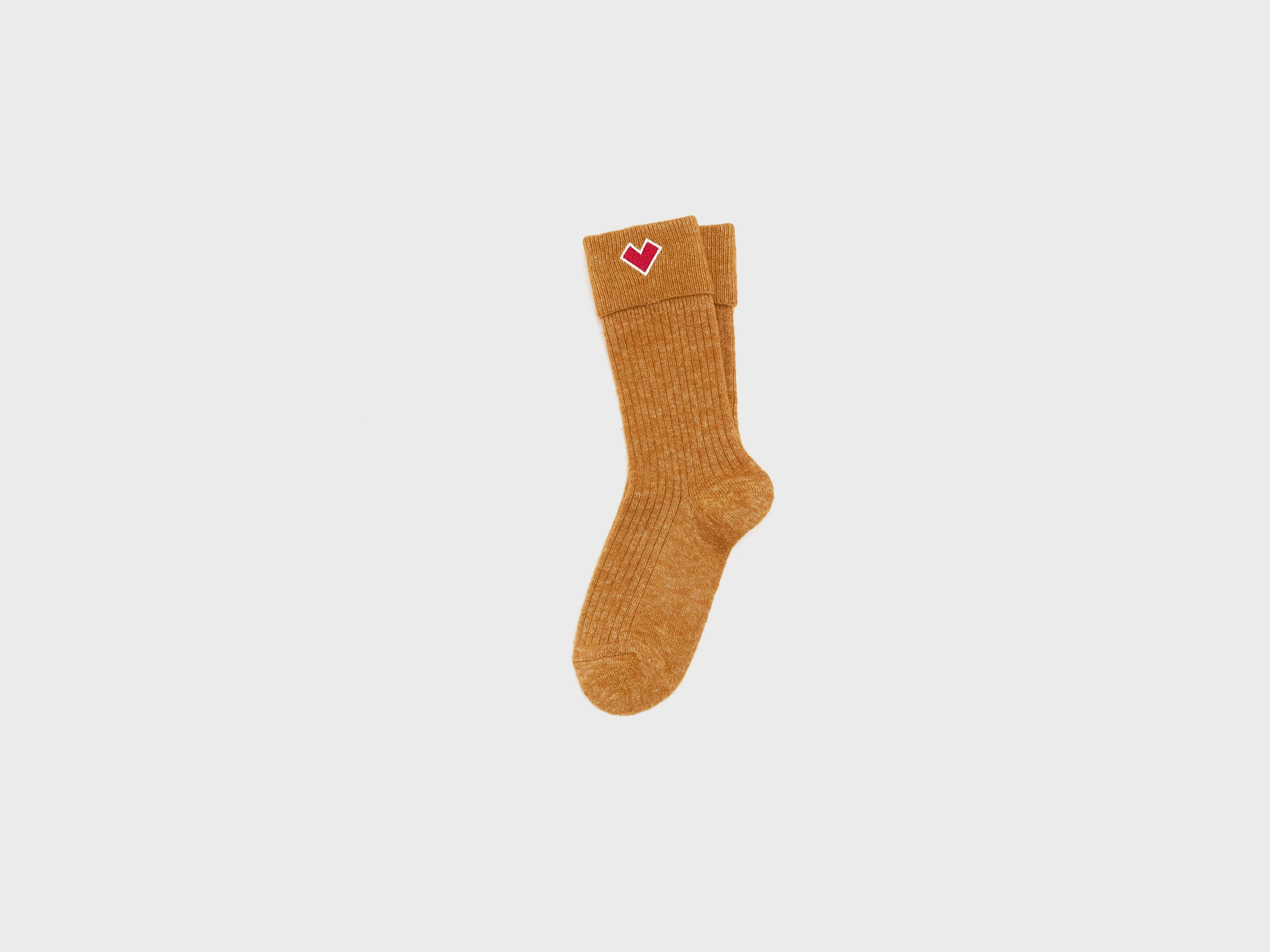 Bani ribbed socks (252 / W / CAPUCINE)