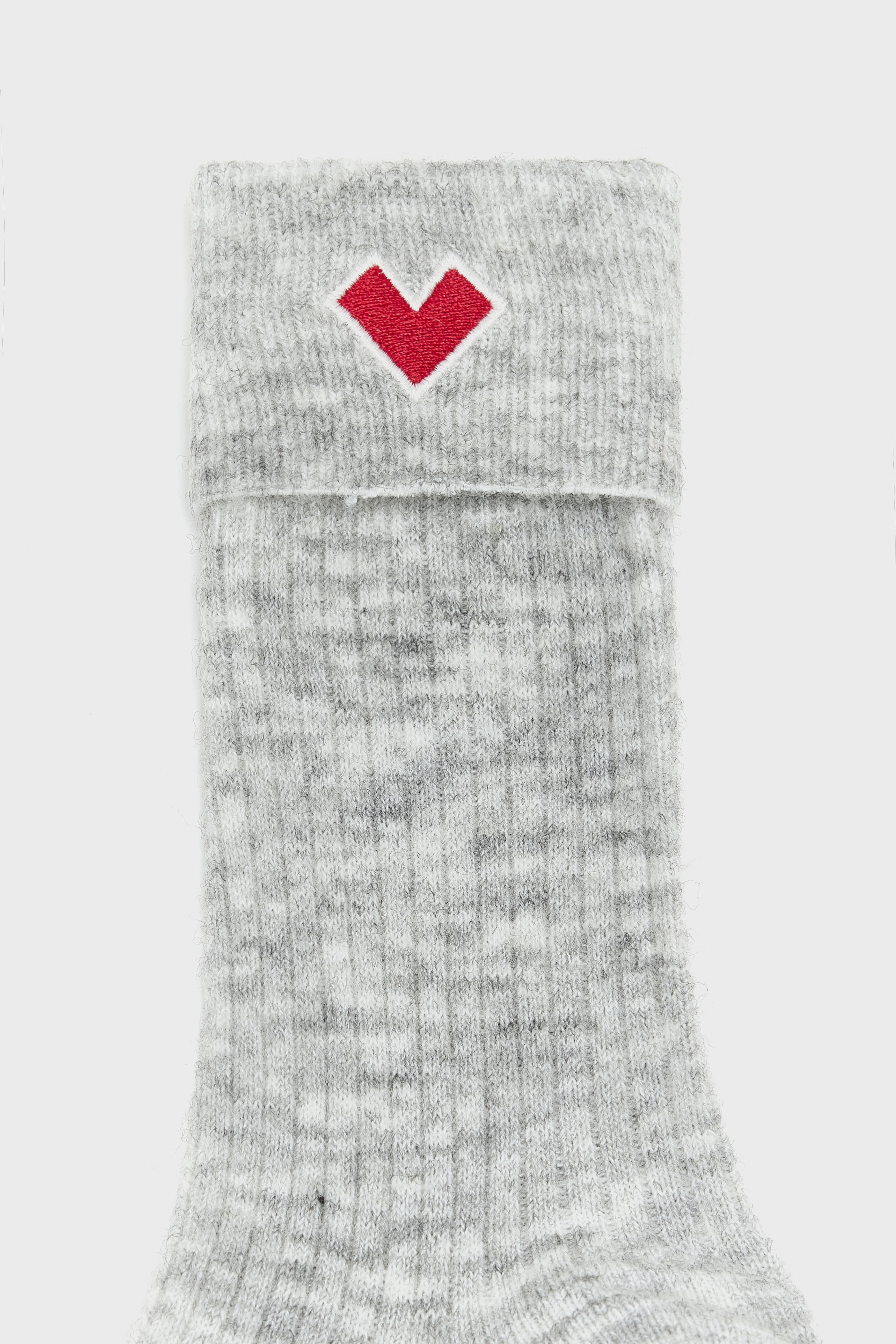 Bani ribbed socks (252 / W / LIGHT GREY) - Image 3