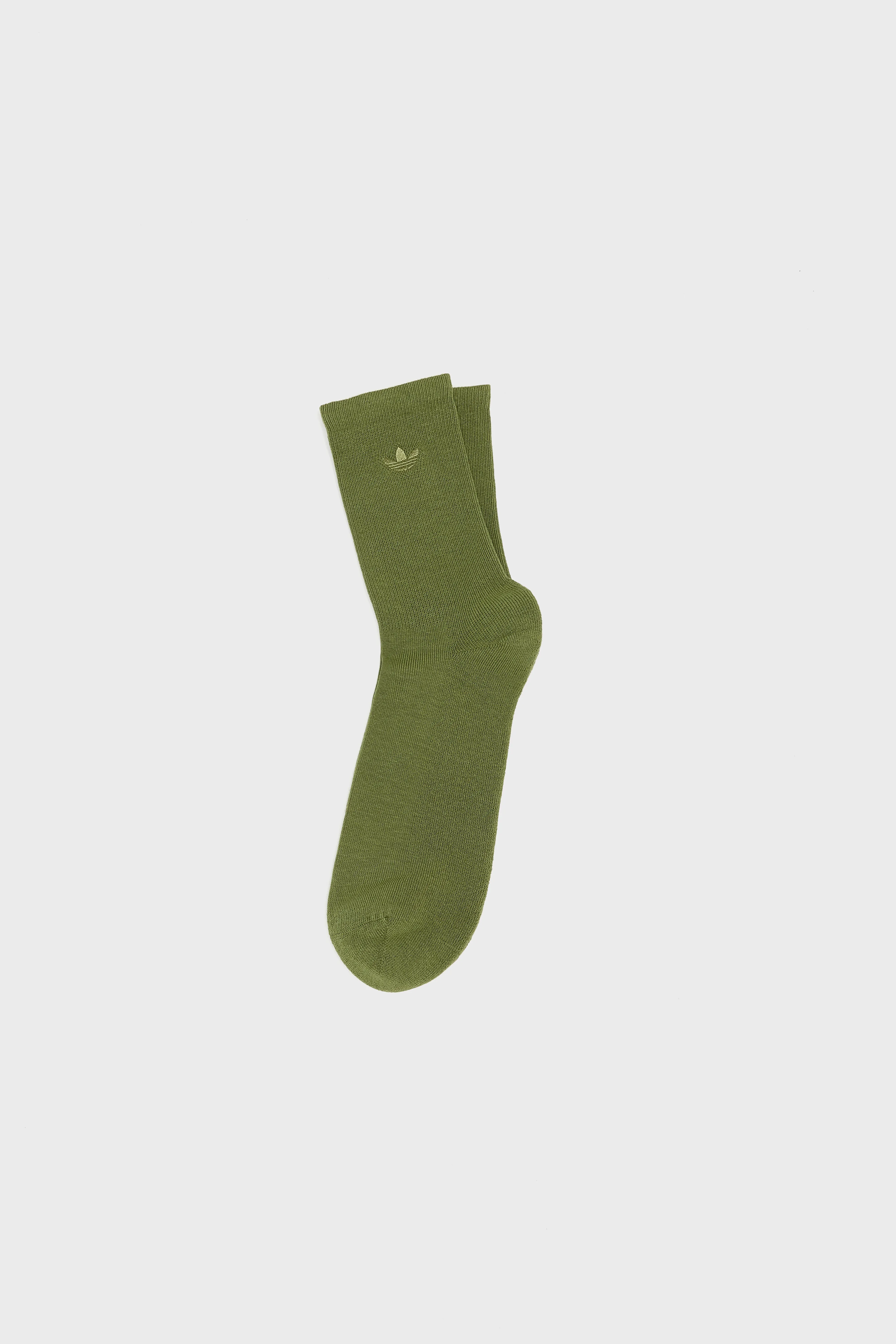 Two-Toned Crew Socks for Women (252 / W / GREEN) - Image 3