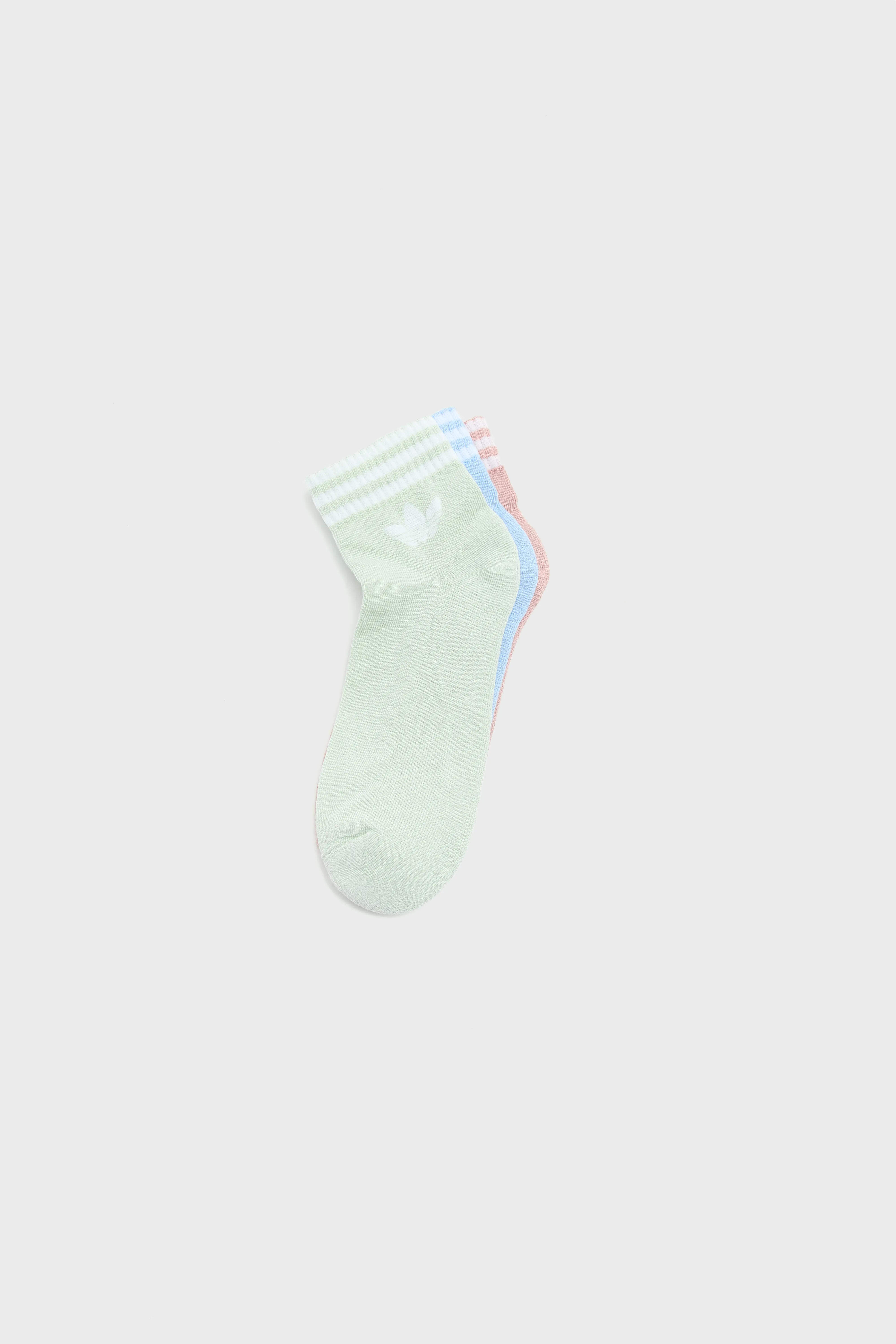3-Stripes Ankle Socks for Women (252 / W / MULTICOLOR) - Image 2