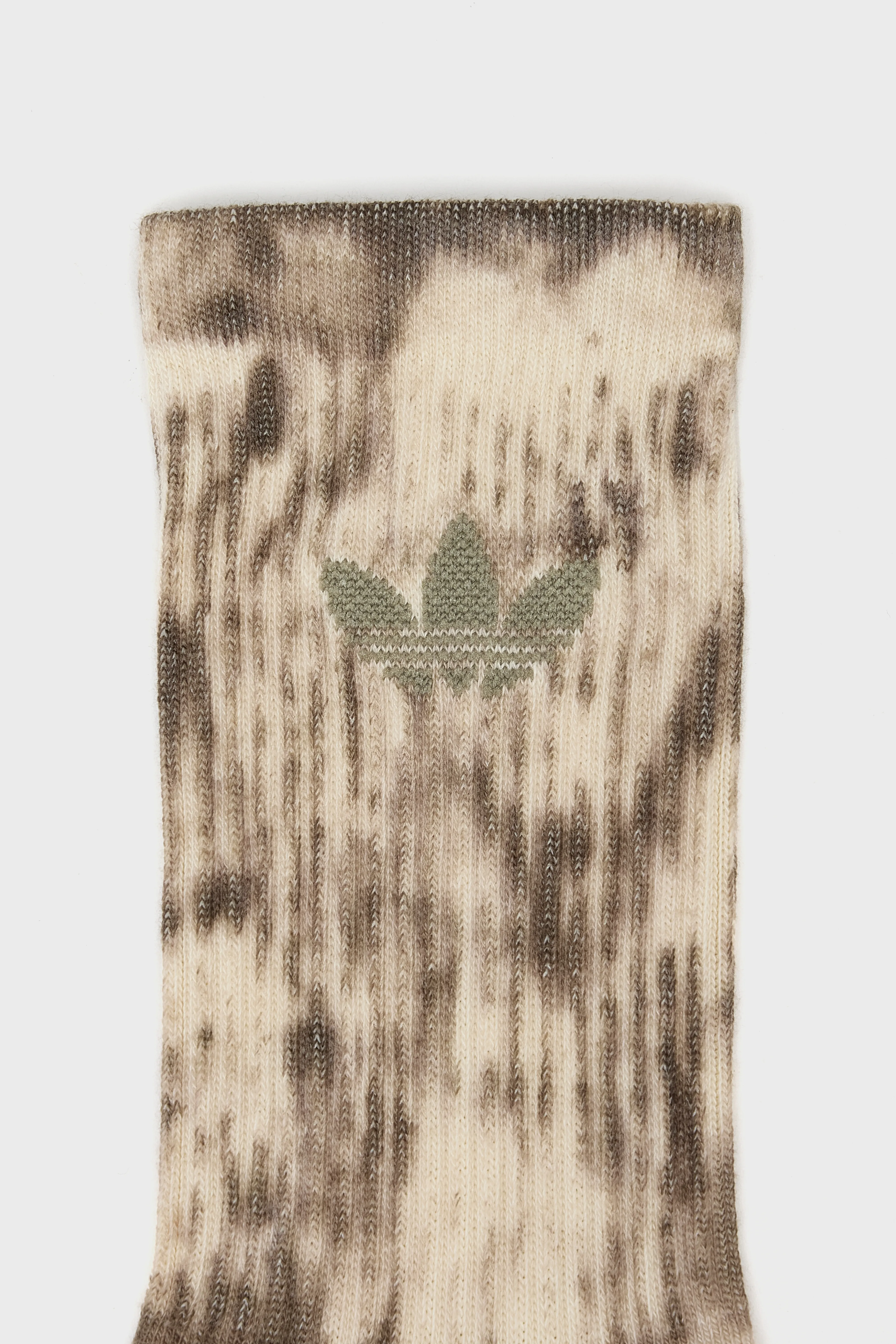 Tie Dye Crew Socks for Women (252 / W / BROWN) - Image 8