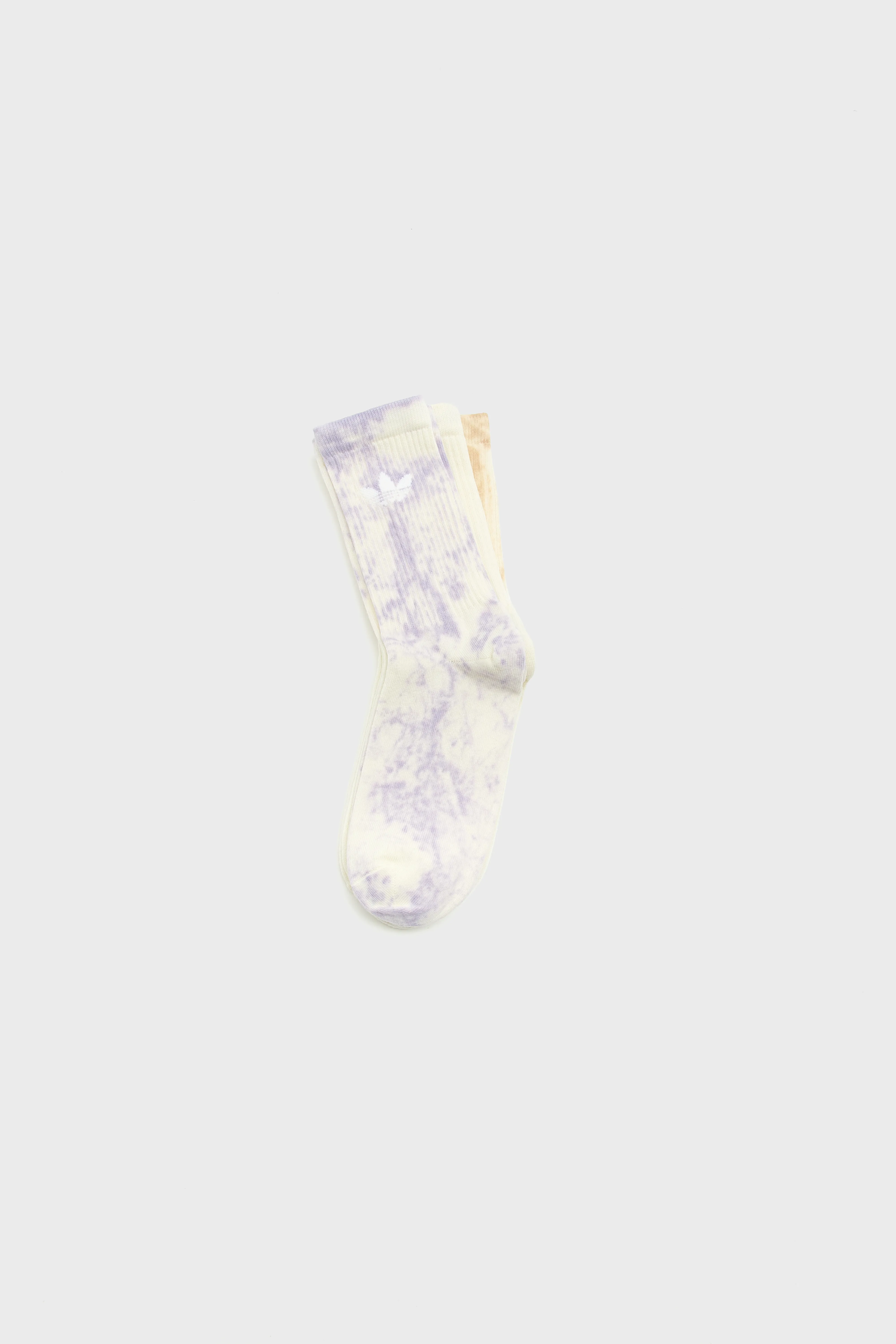 Tie Dye Crew Socks for Women (252 / W / MULTICOLOR) - Image 2