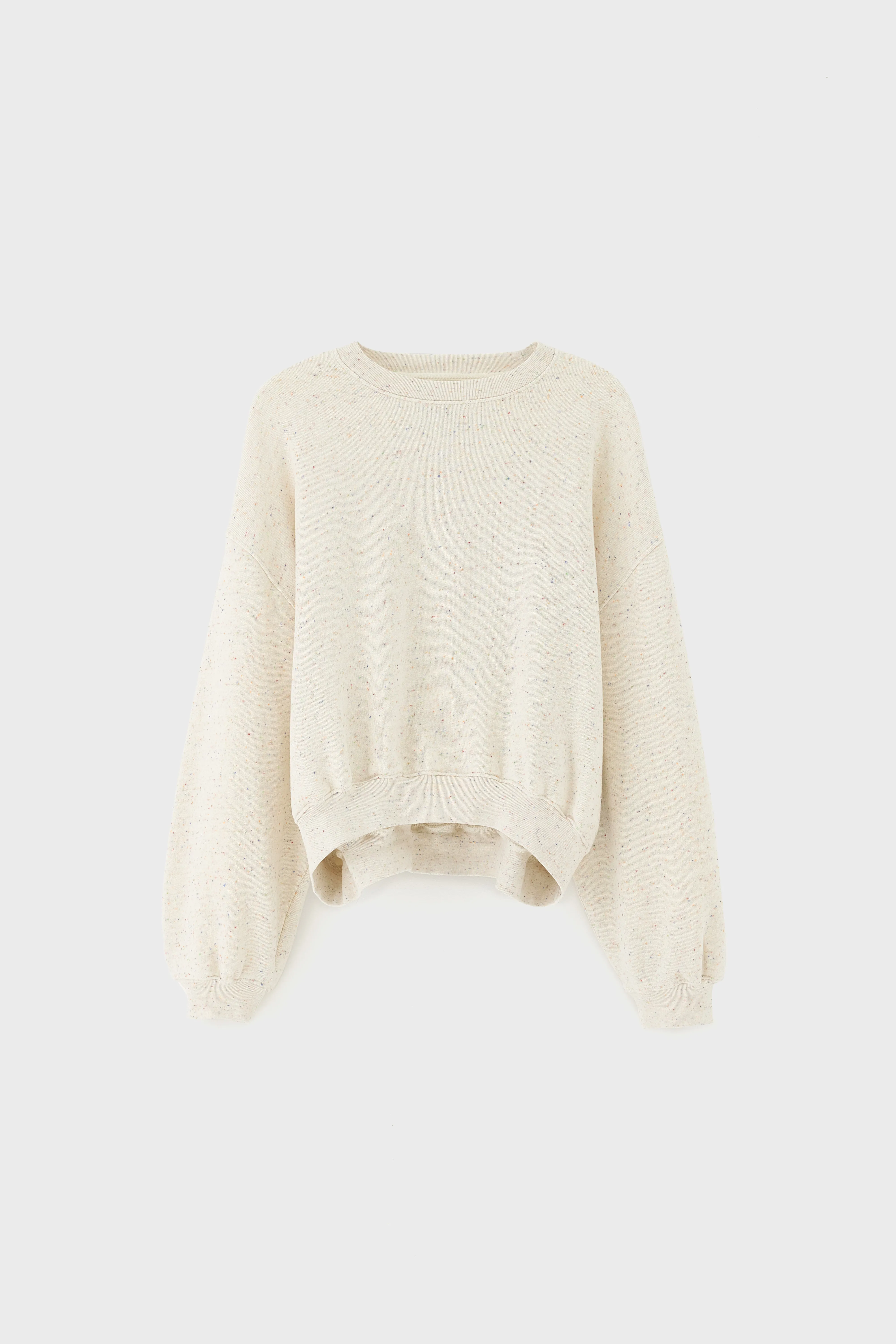 Fancy cropped crewneck sweatshirt (261 / W / COMBO C) - Image 7