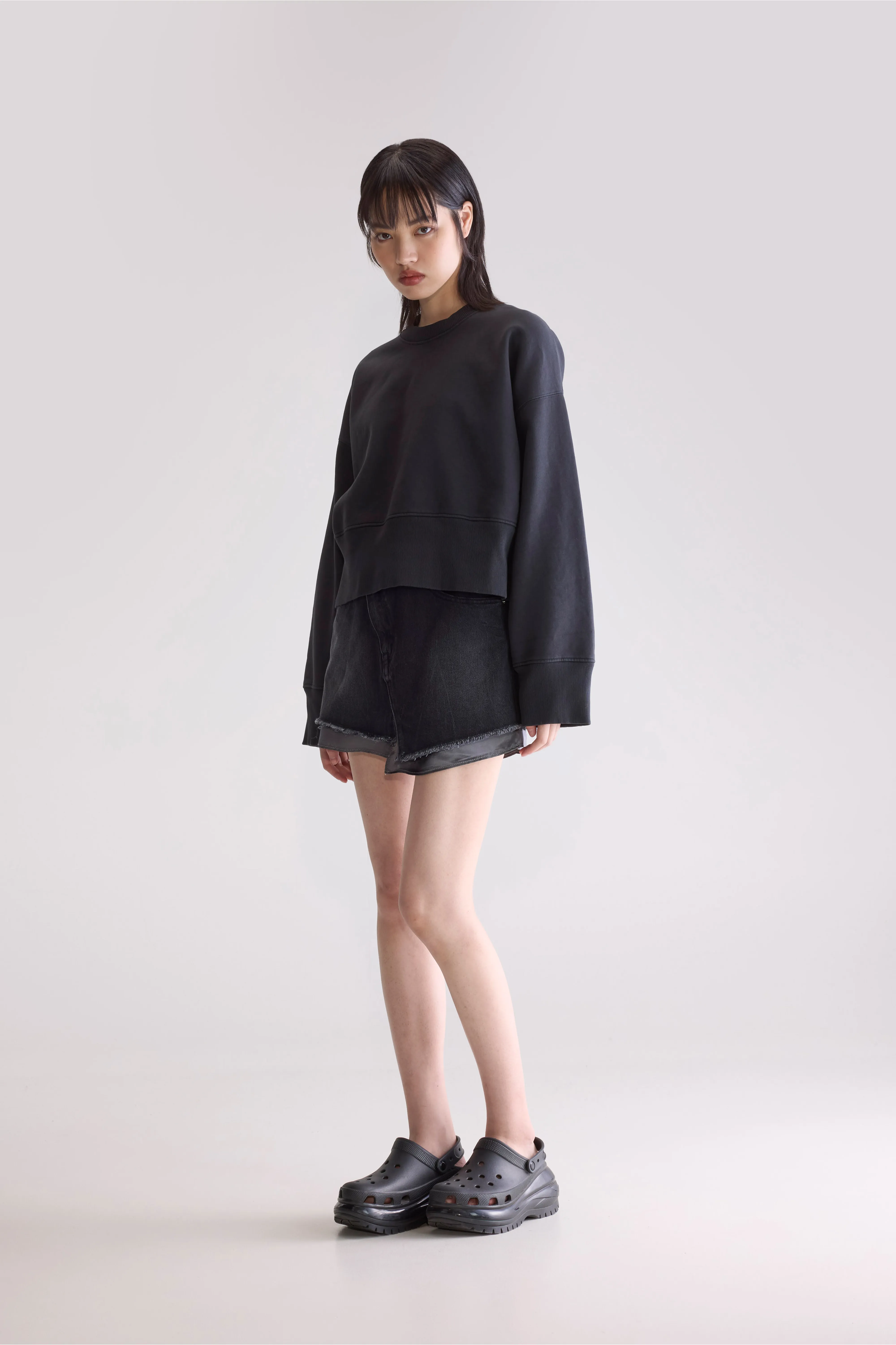 Slenni crewneck sweatshirt (252 / W / ACIER) - Image 3