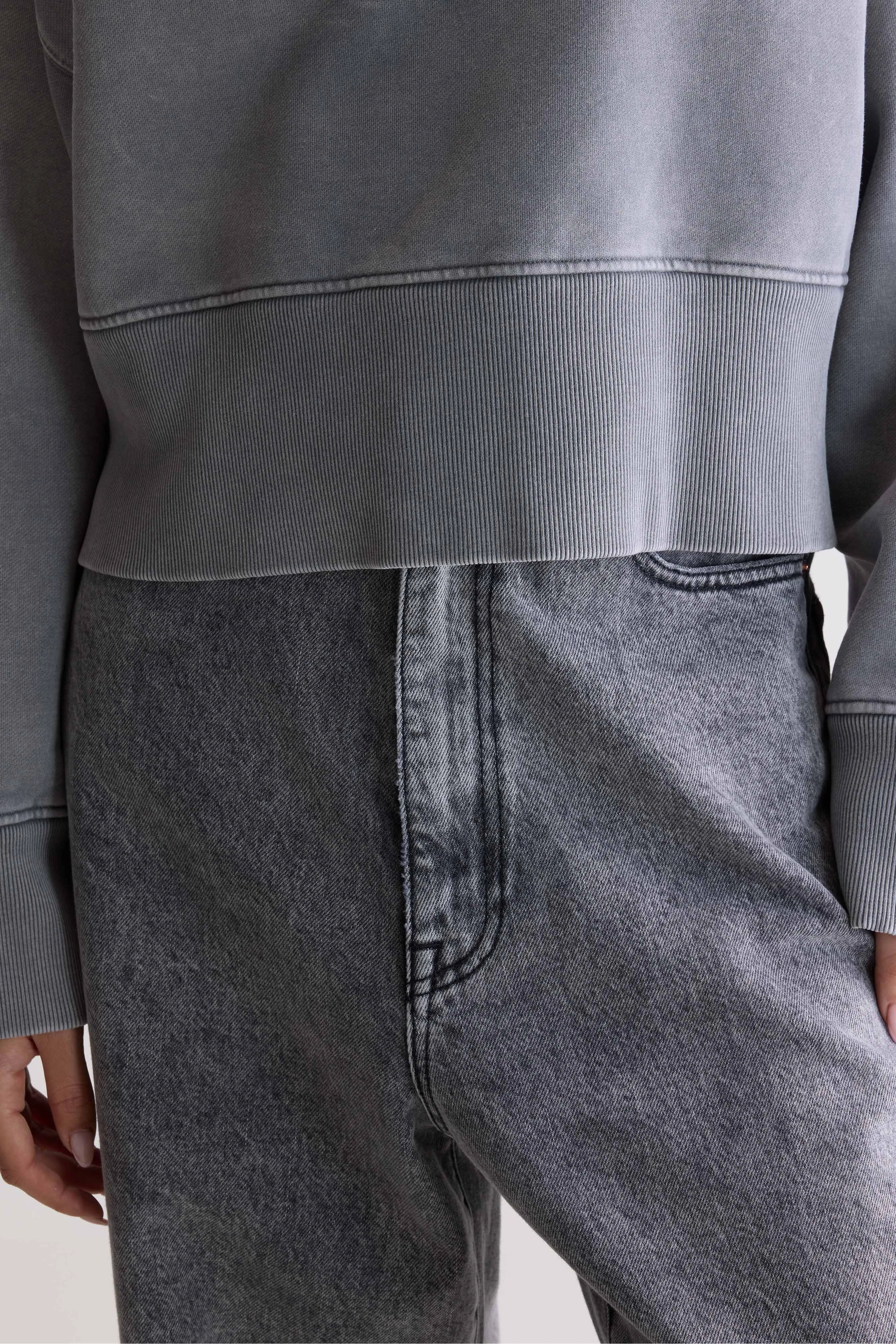 Slenni crewneck sweatshirt (252 / W / IRON) - Image 5