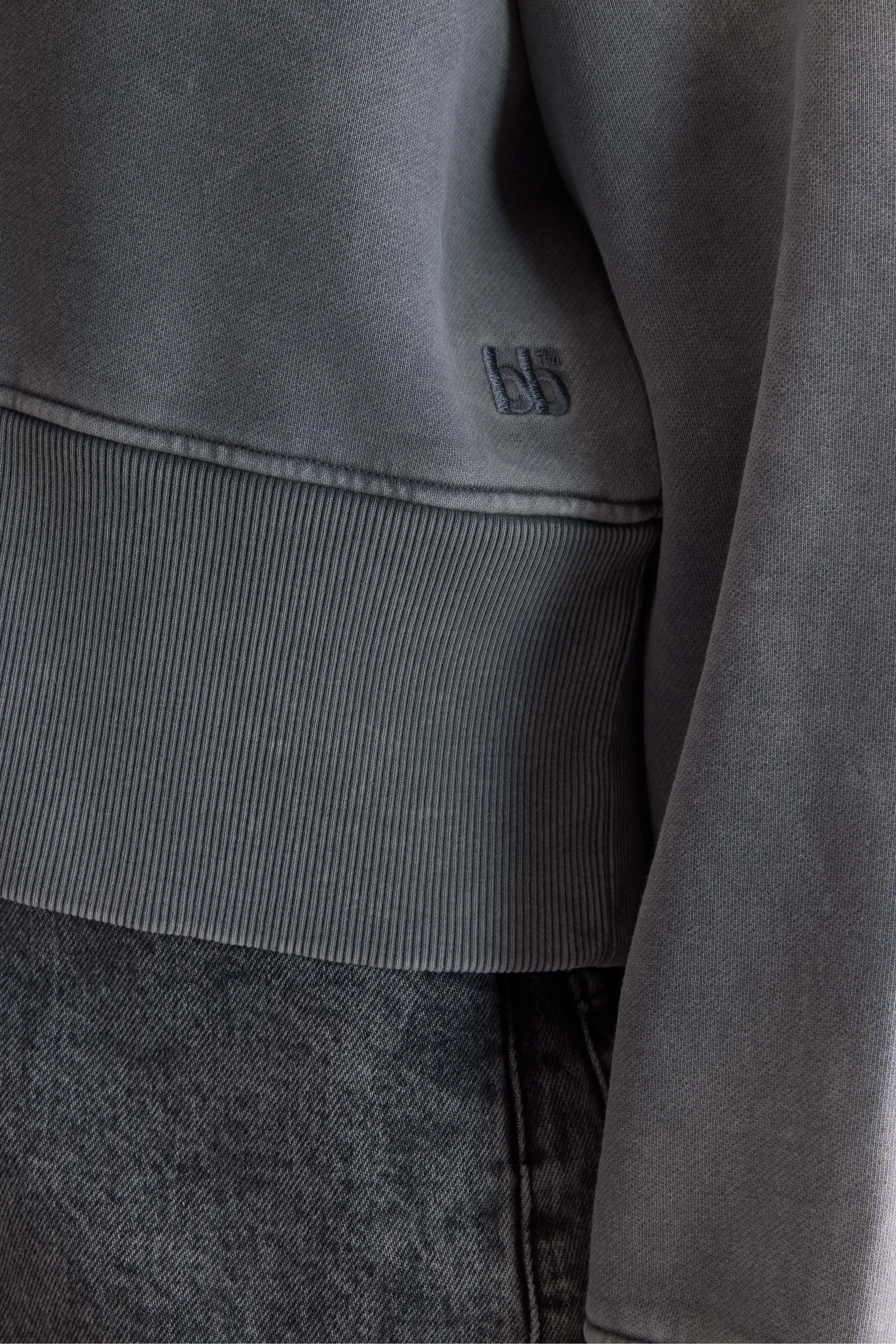 Slenni crewneck sweatshirt (252 / W / IRON) - Image 6