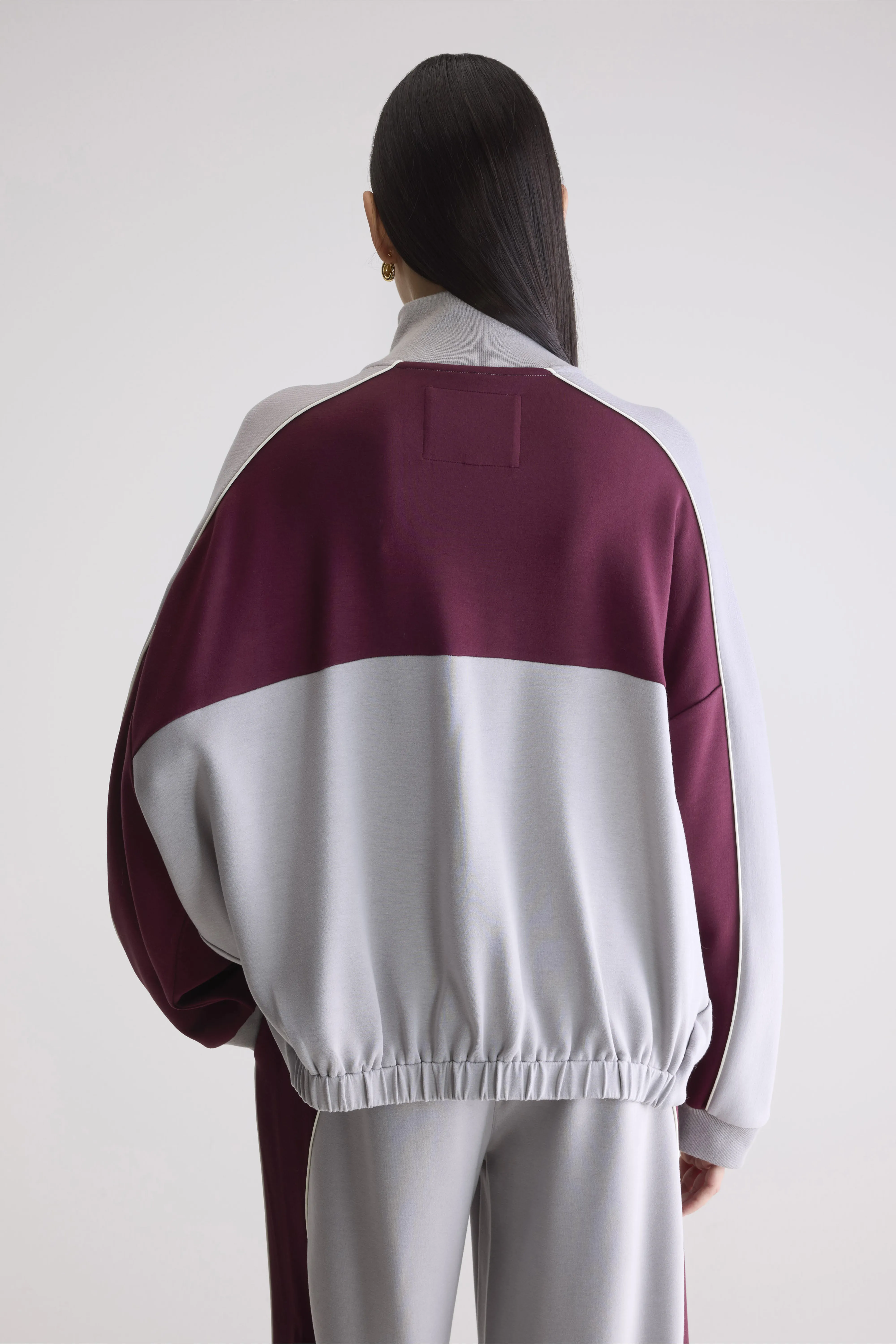 Tallic zip-up sweatshirt (252 / W / COMBO A) - Image 4