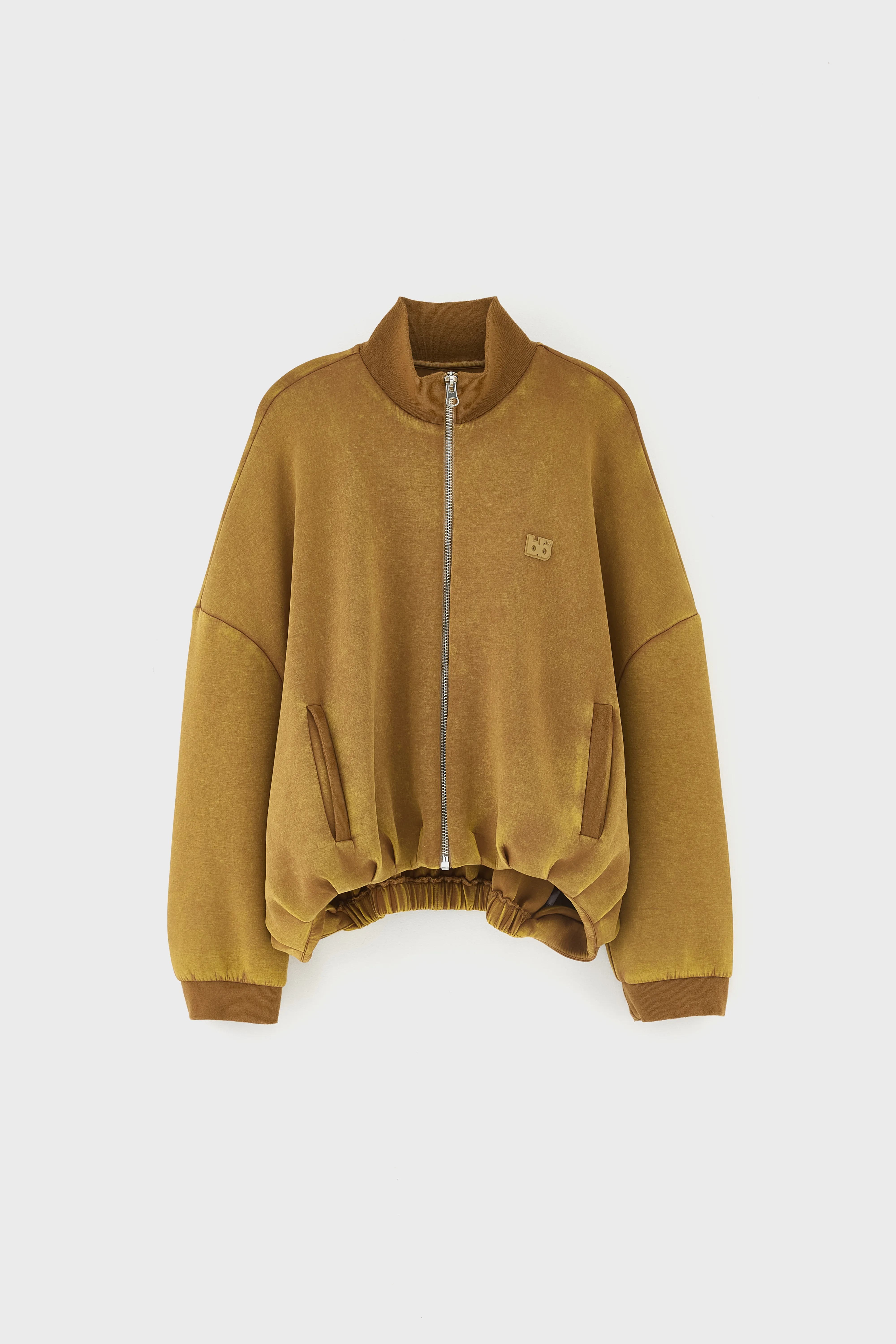 Tallis zip-up sweatshirt (261 / W / CARAMEL) - Image 7