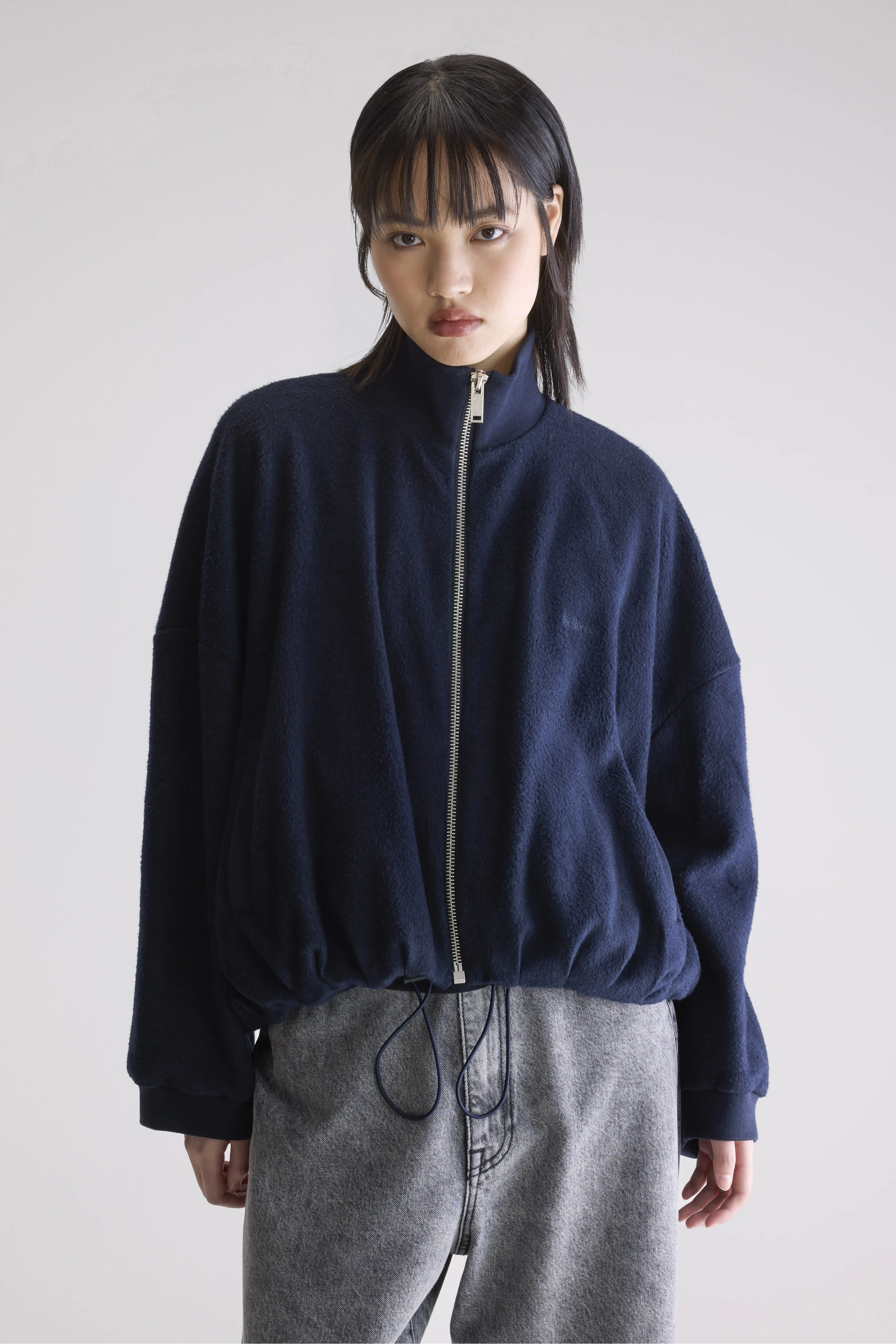 Tallis zip-up sweatshirt (252 / W / NAVY) - Image 2