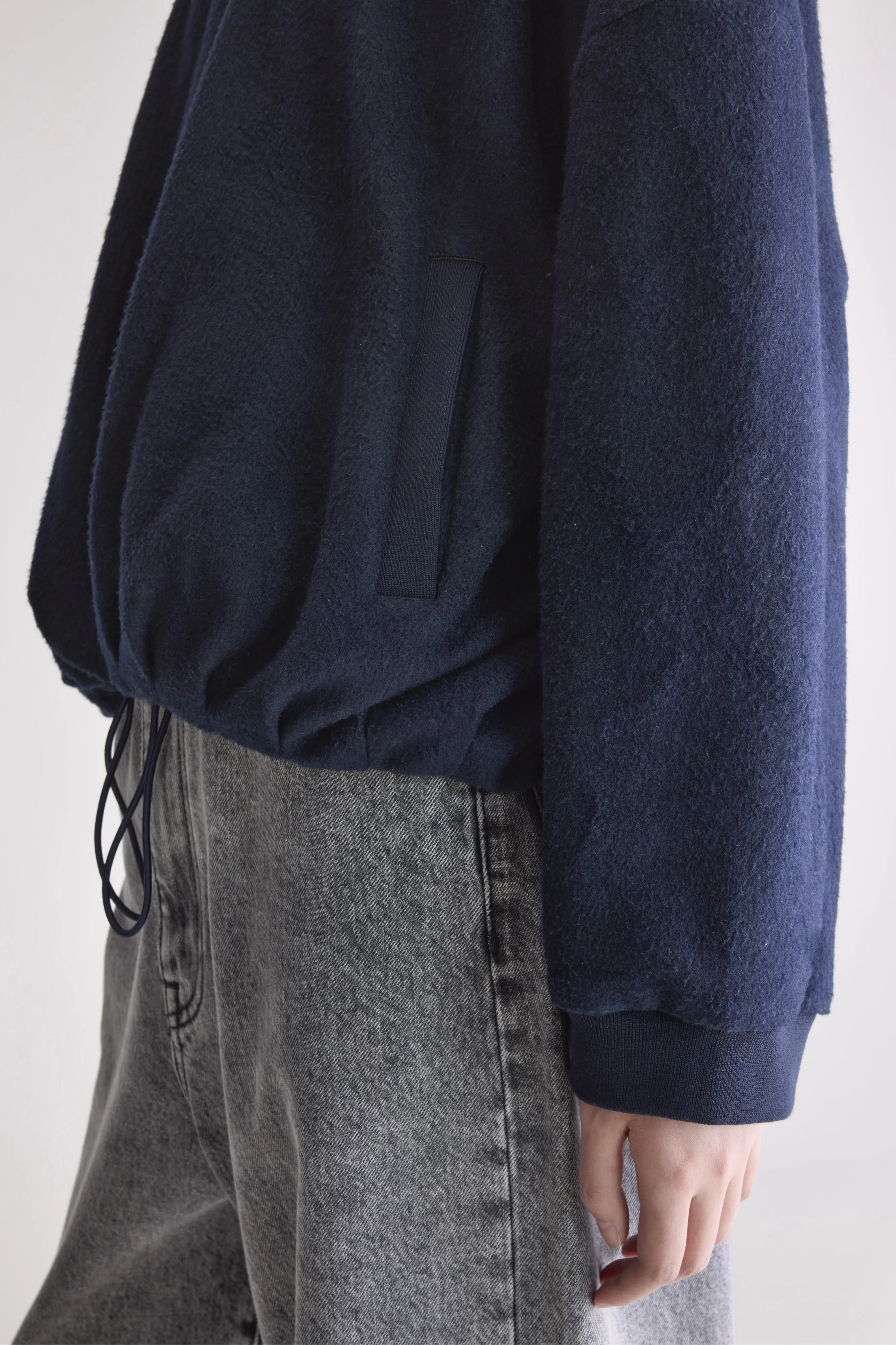 Tallis zip-up sweatshirt (252 / W / NAVY) - Image 6