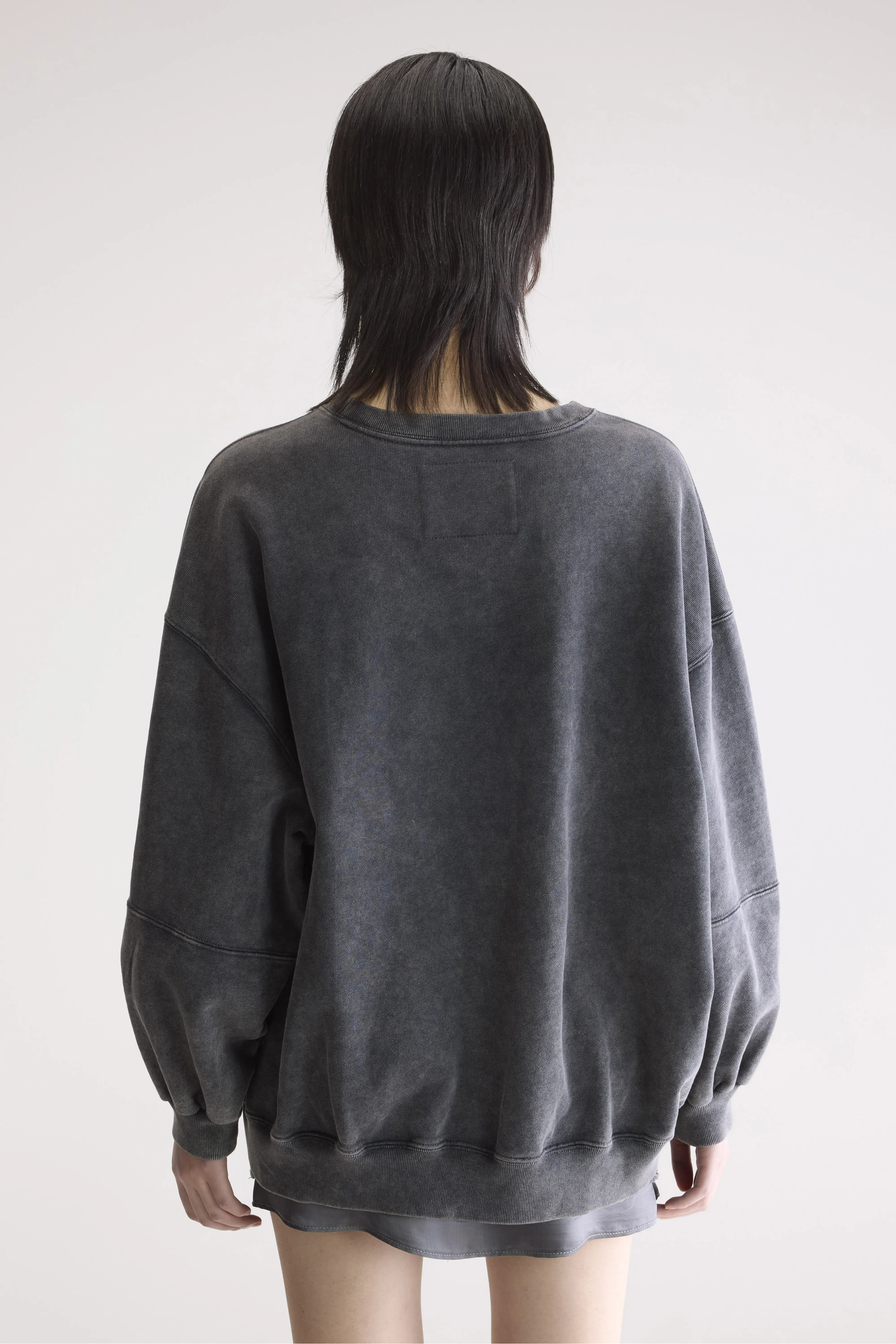 Trig crewneck sweatshirt (252 / W / BLACK) - Image 4