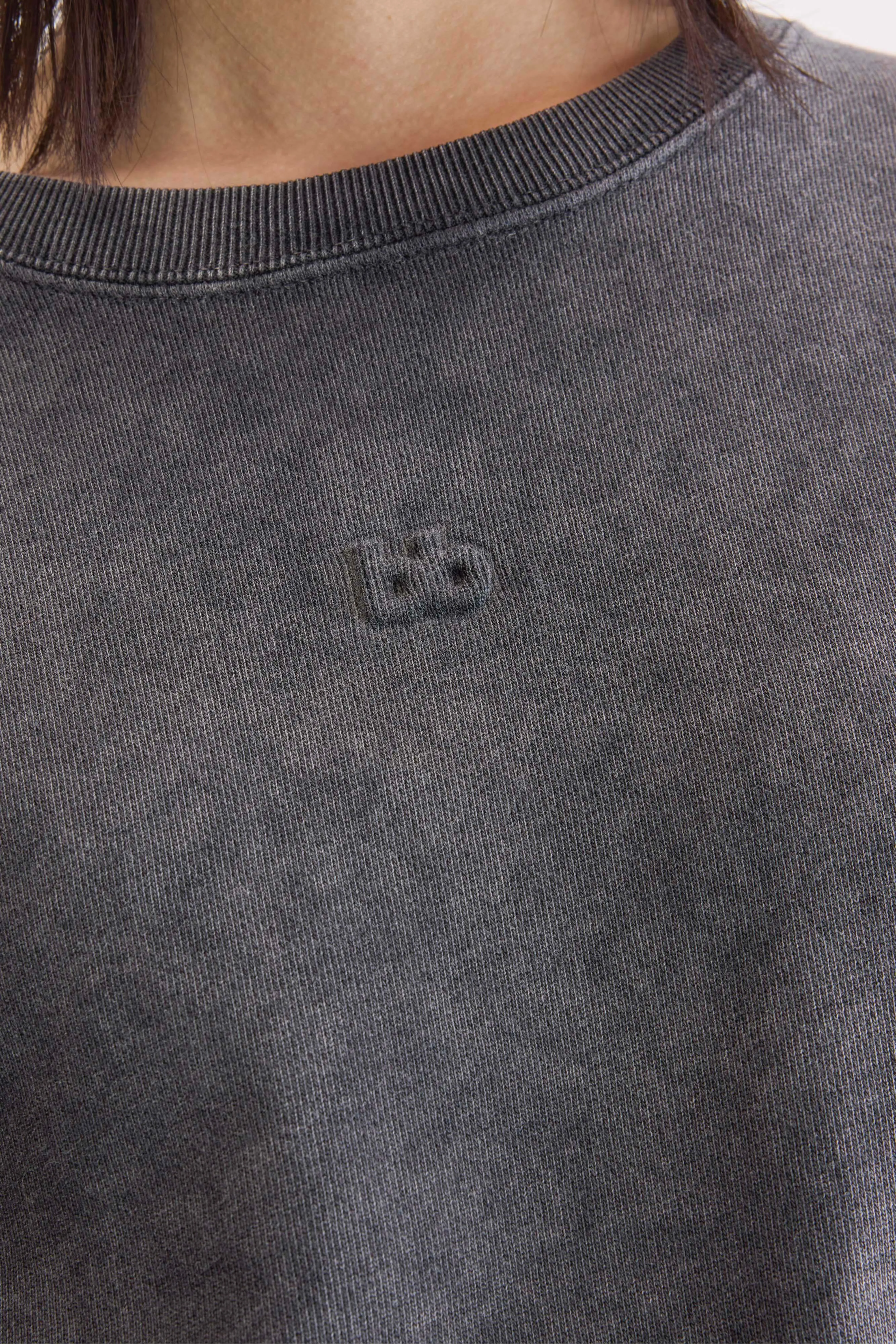Trig crewneck sweatshirt (252 / W / BLACK) - Image 6