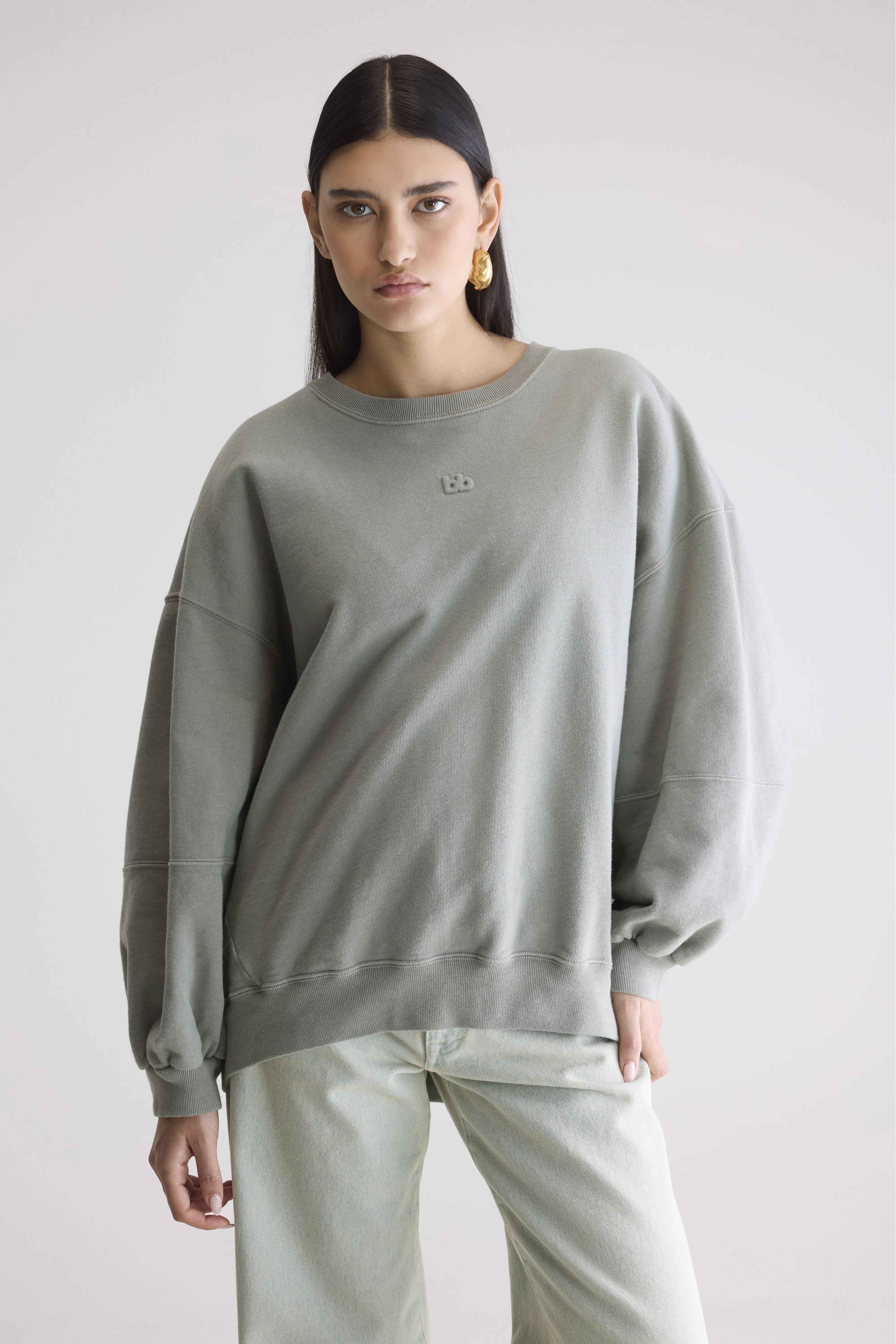 Trig crewneck sweatshirt (252 / W / MERCURY) - Image 2